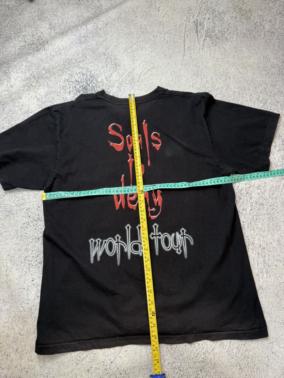 Vintage SUFFOCATION Evil Lies Death Denied Tshirt Souls To Deny 2005 Size US L / EU 52-54 / 3 - 25 Thumbnail