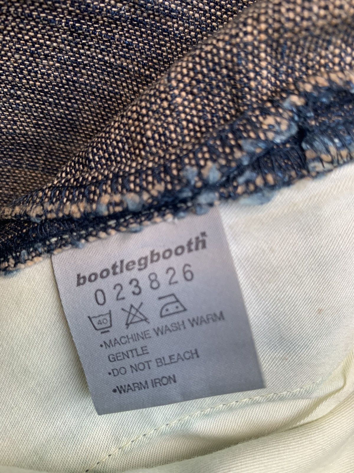 Japanese Brand 🔥🔥 bootlegboothTM Blue Denim Jeans Size US 31 - 22 Thumbnail