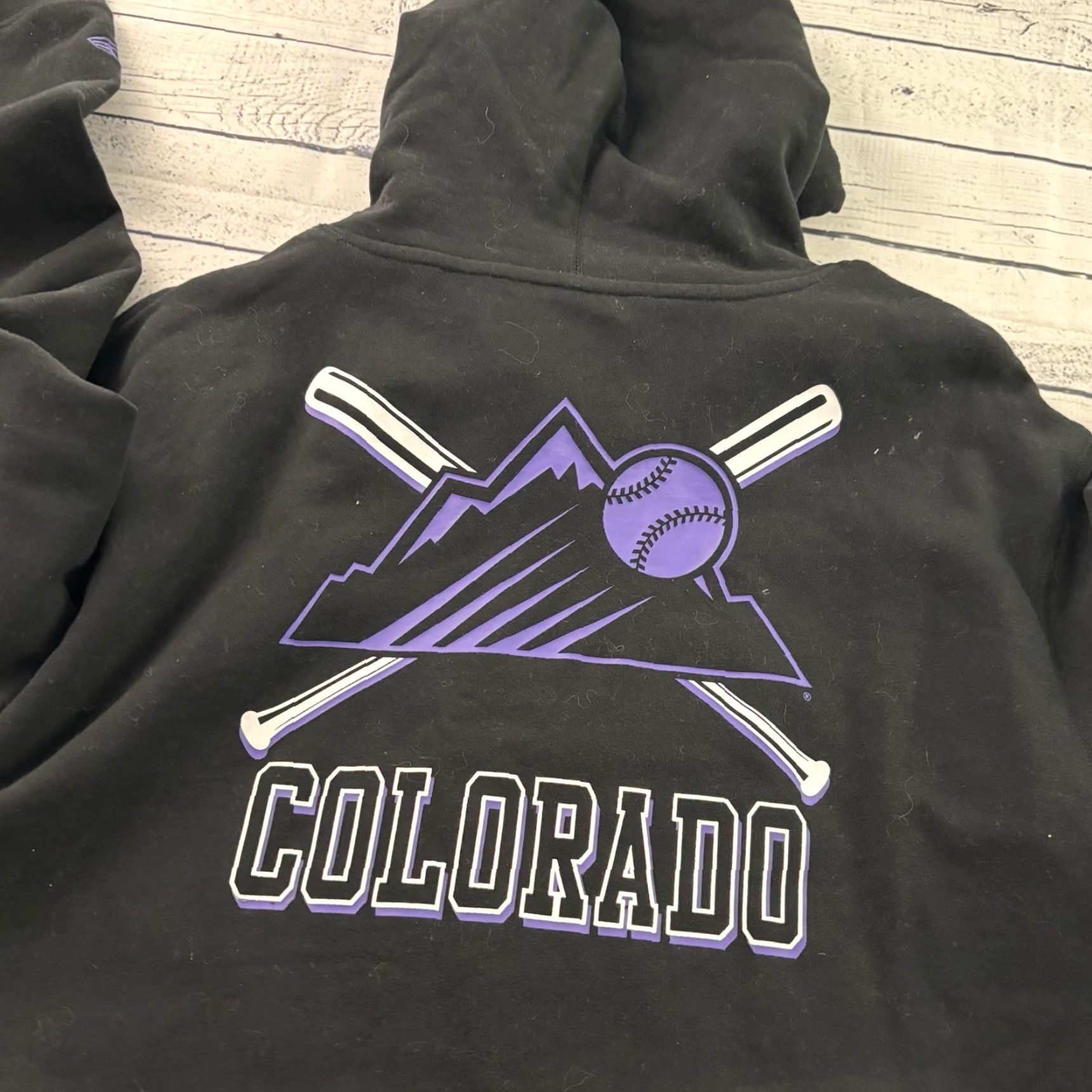 New Era New Era Colorado Rockies Pullover Hoodie Men XL Black Sweatshirt Size US XL / EU 56 / 4 - 6 Thumbnail