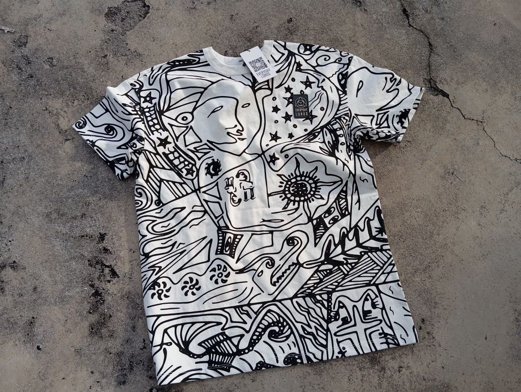 Other RP$68 Everyday Lords - Folklore Tee Fullprint AOP Tshirt Size US L / EU 52-54 / 3 - 4 Thumbnail