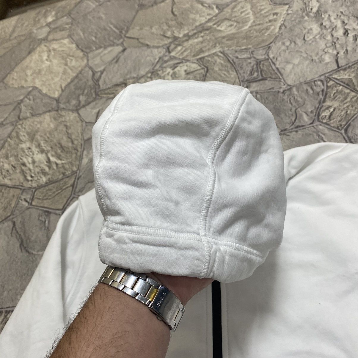 Stone Island Stone Island full zip hoodie White Size US L / EU 52-54 / 3 - 8 Thumbnail