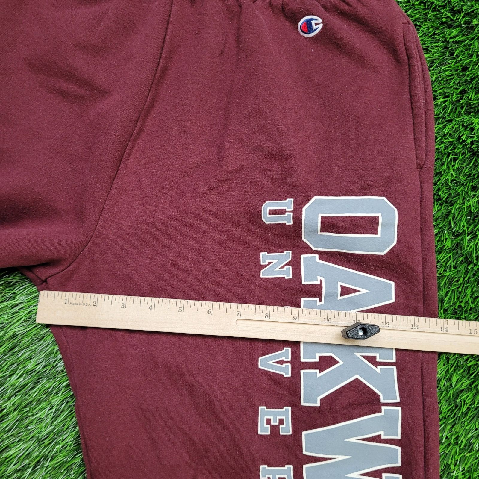Champion VTG Y2K Champion HBCU Oakwood University Sweatpants Medium Size US 30 / EU 46 - 11 Thumbnail