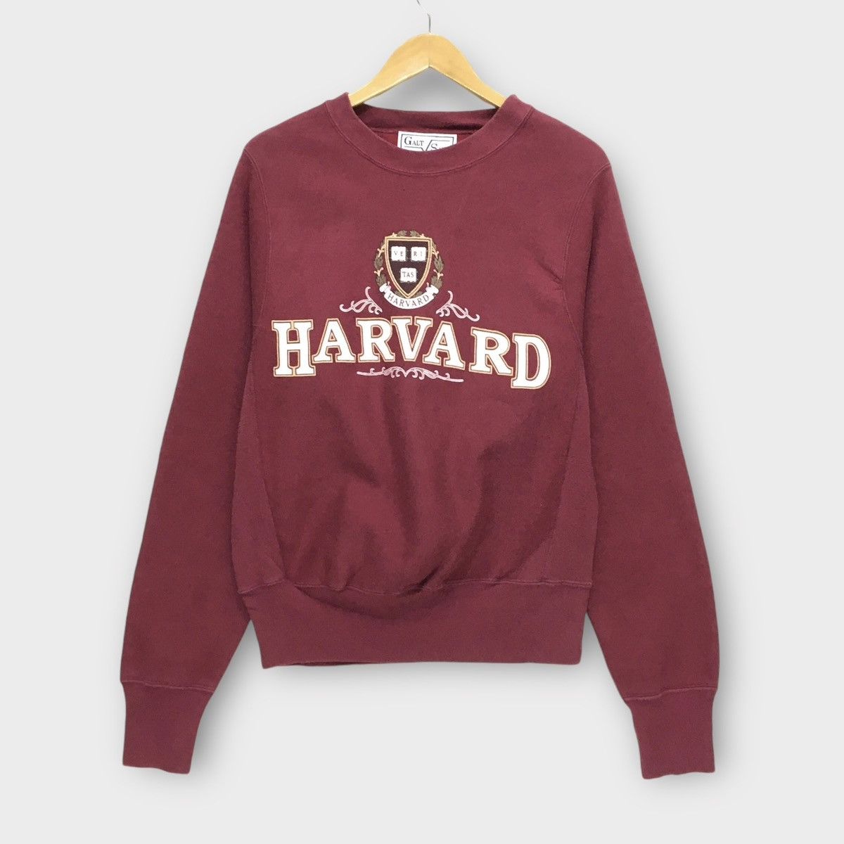 Other Vintage 90s Galt Sand Harvard University CrewNeck Size US M / EU 48-50 / 2 - 1 Thumbnail