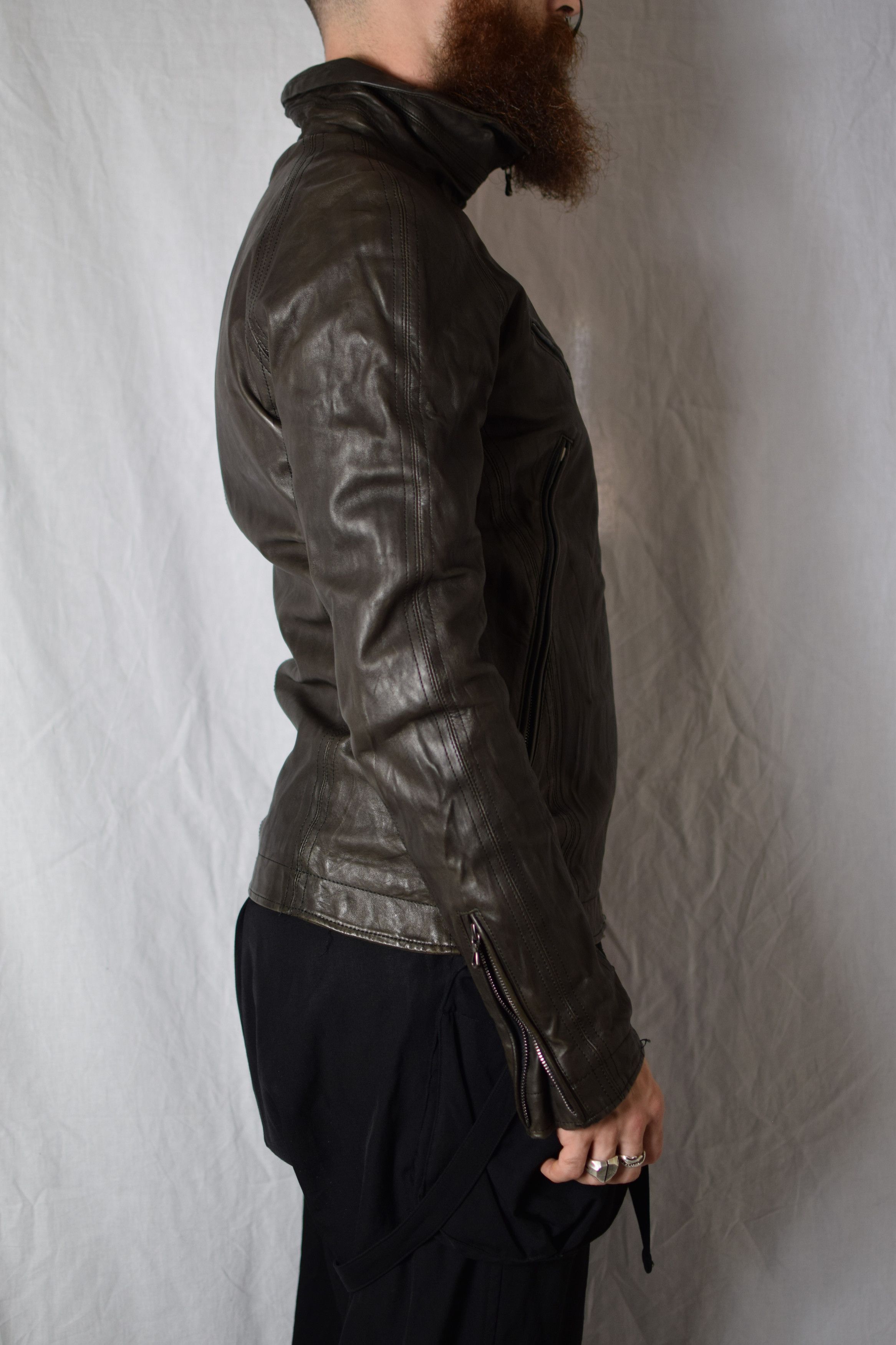 Julius AW08 Jutneck RAM Leather Jacket Size US L / EU 52-54 / 3 - 6 Thumbnail