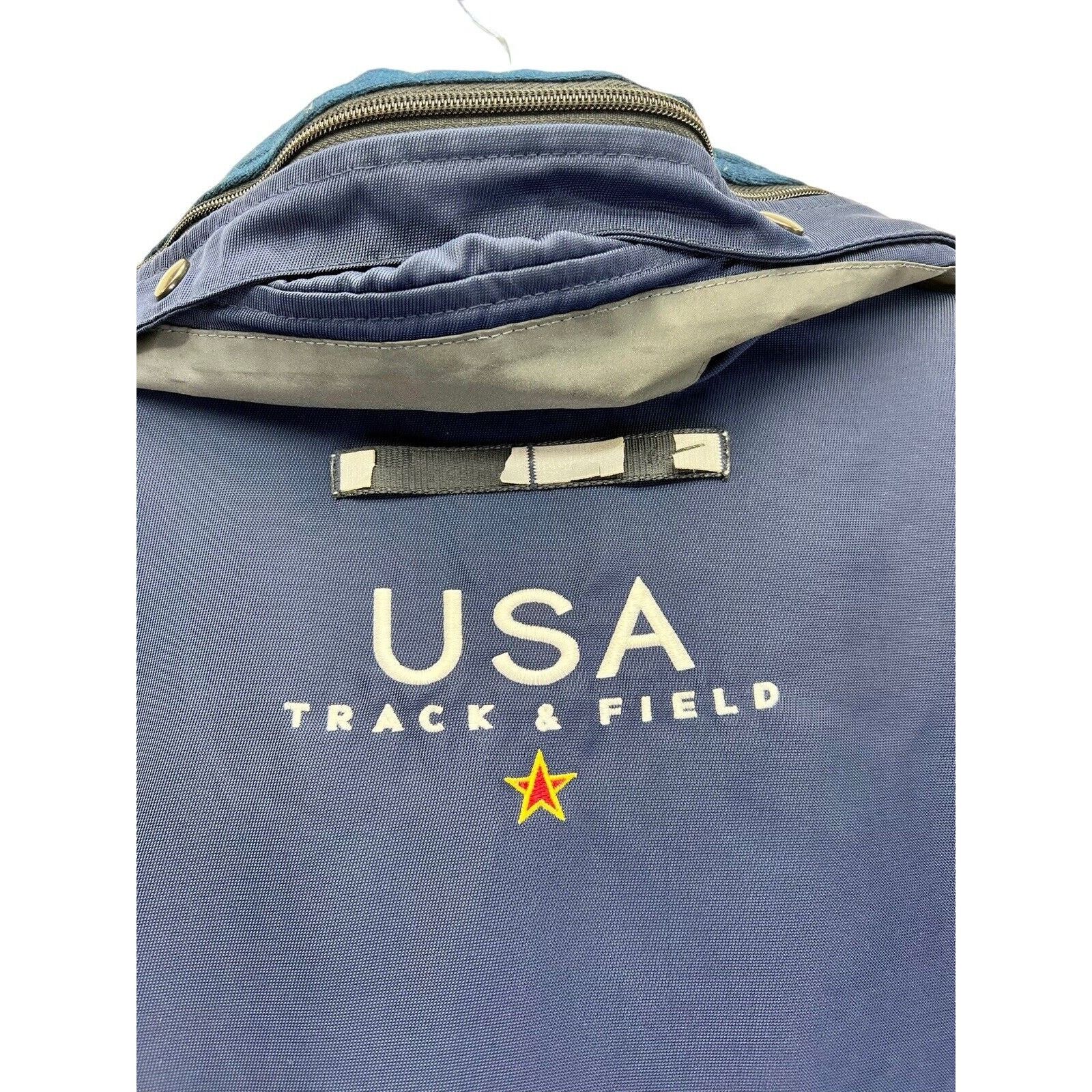 Nike Nike Parka USA Track & Field Olympics Mens XL Blue Jacket Size US XL / EU 56 / 4 - 5 Thumbnail