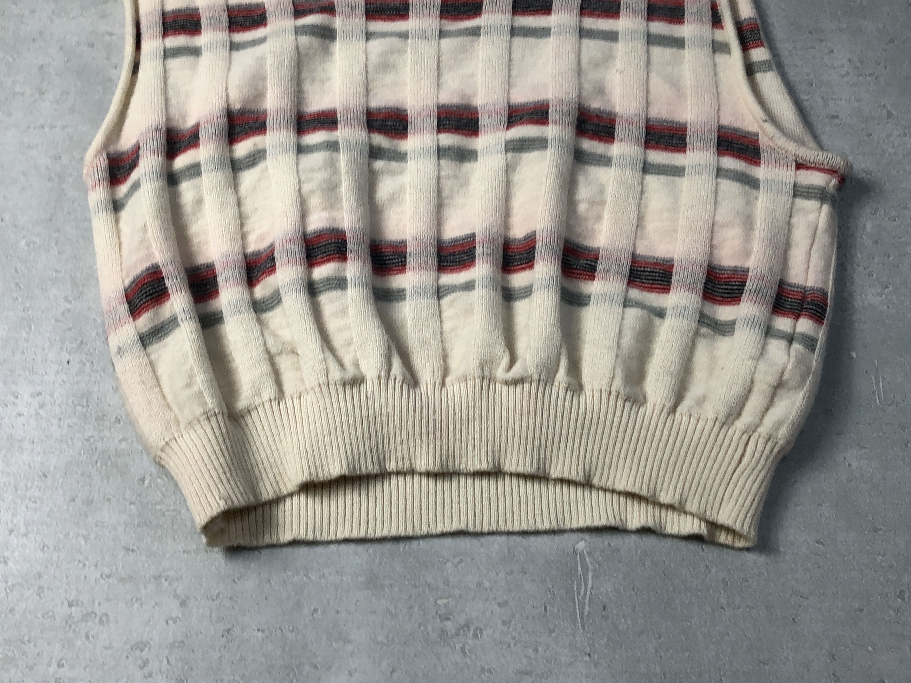 Vintage Vingage vest knit sweater 29-2-11 91 Size ONE SIZE - 5 Thumbnail
