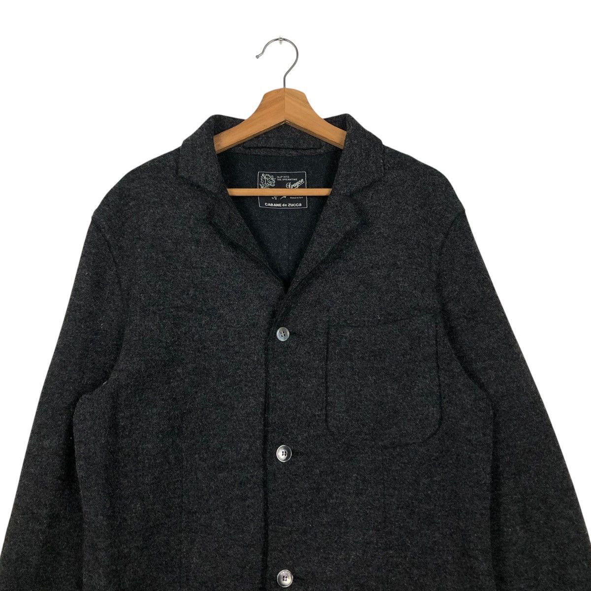 Issey Miyake 🔥CHORE WORKER WOOL JACKET CABANE DE ZUCCA ISSEY MIYAKE Size US M / EU 48-50 / 2 - 5 Thumbnail