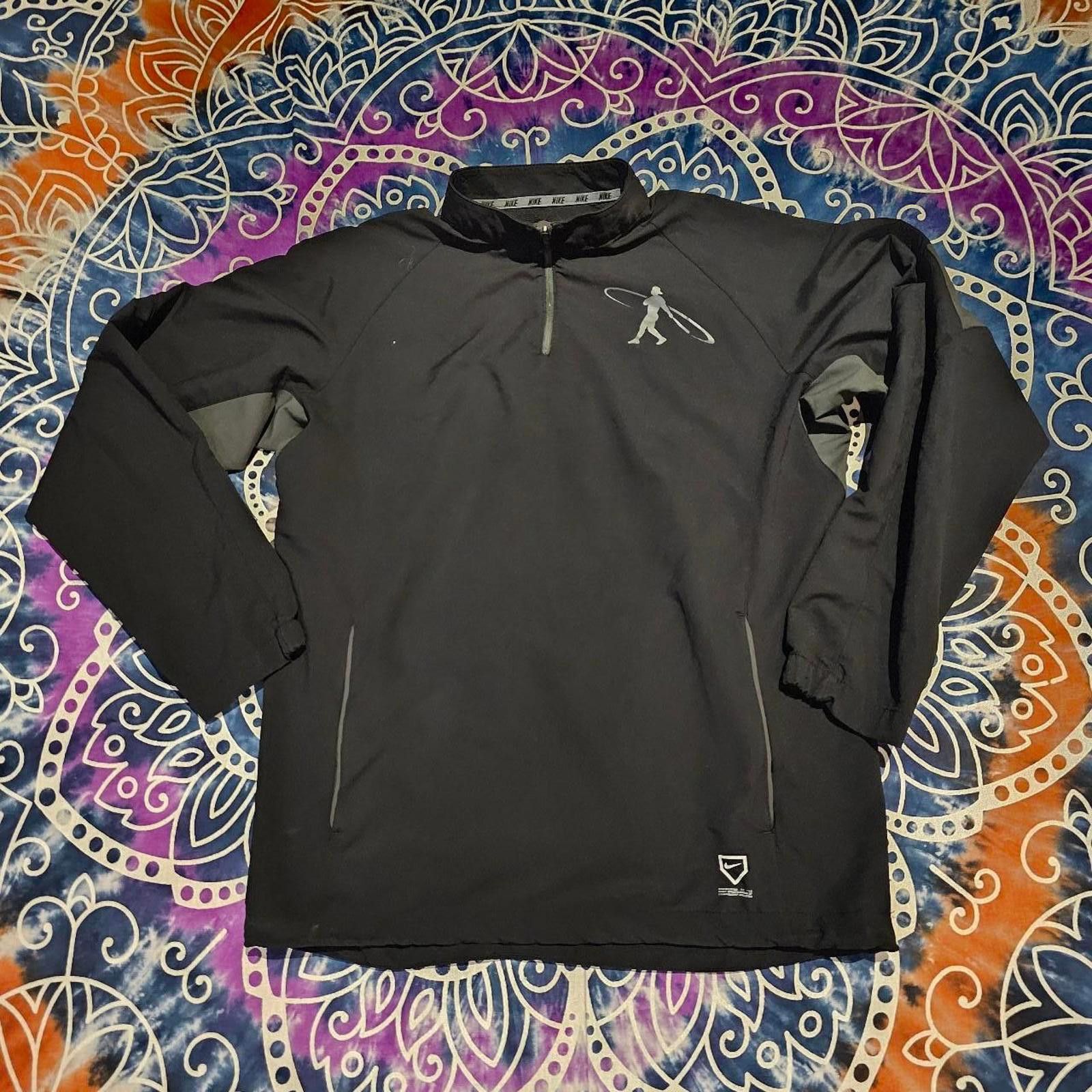 Nike Nike Men's Black and Grey Nike Swingman Griffy Jacket Size US S / EU 44-46 / 1 - 1 Thumbnail