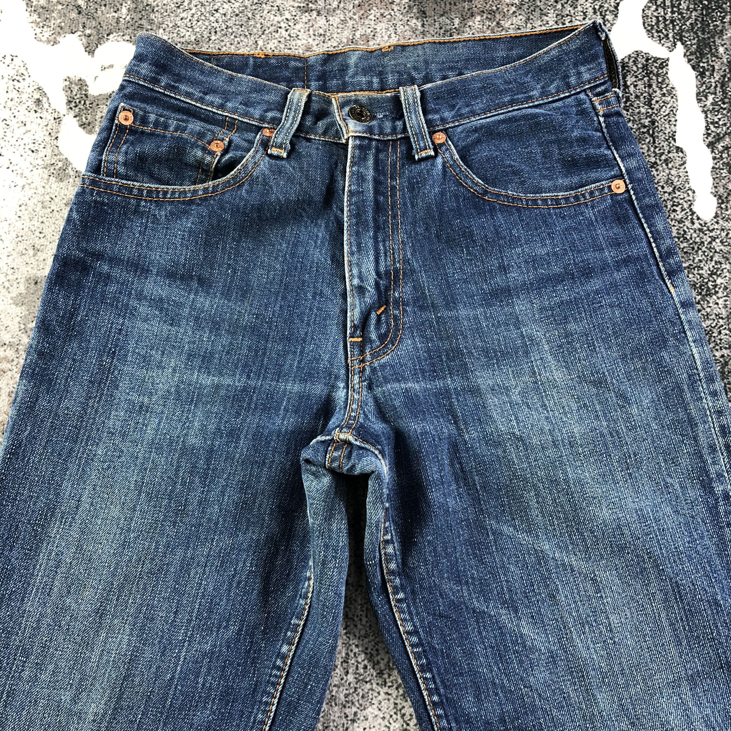 Levi's Vintage Levis 502 Jeans Blue Wash Denim KJ1524 Size 26" / US 2 / IT 38 - 3 Thumbnail