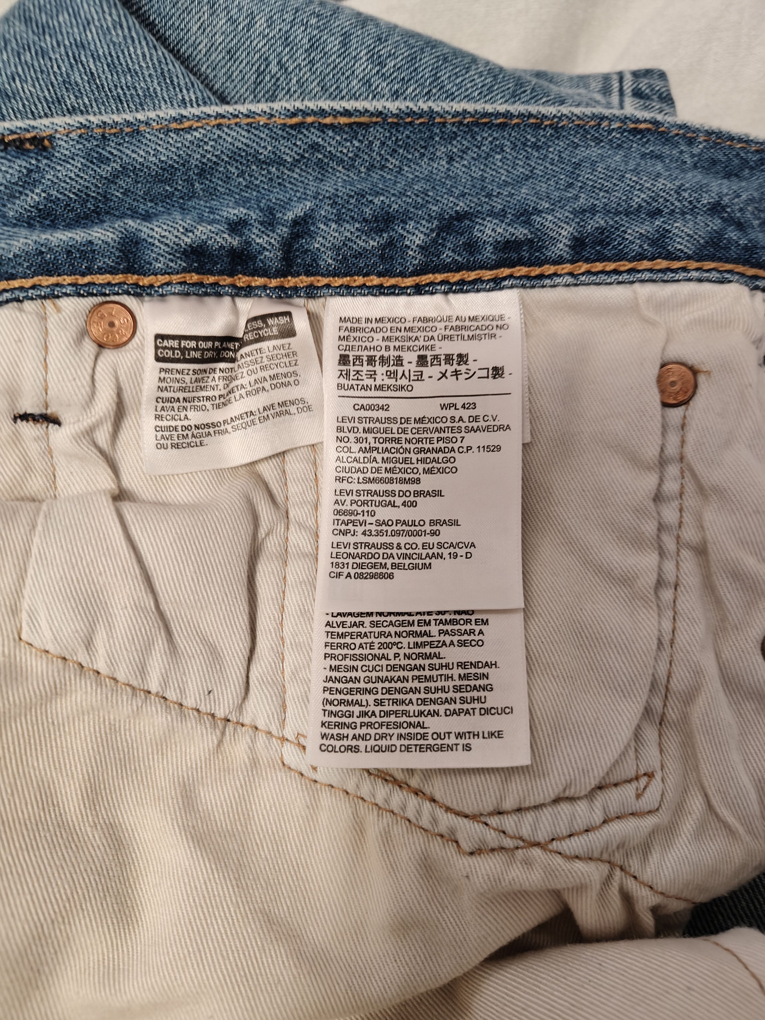 DENIM TEARS Denim Tears x Virgil Abloh - Screen Printed Size US 32 / EU 48 - 6 Thumbnail