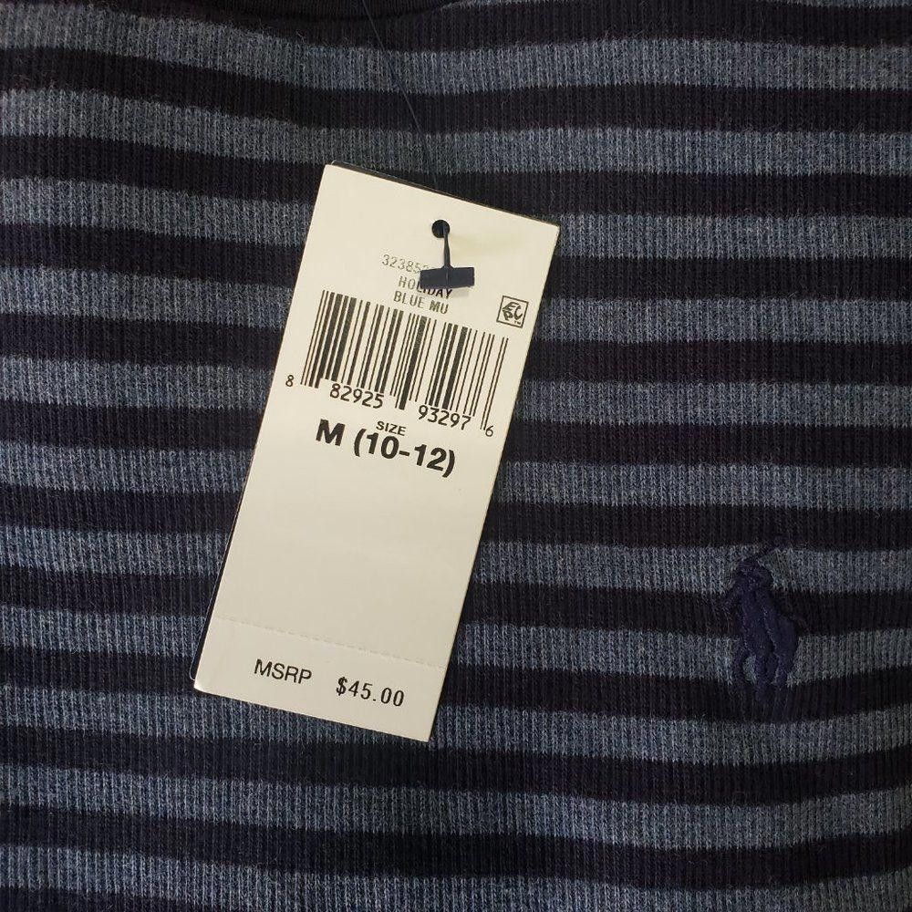 Polo Ralph Lauren Ct1414 Polo Ralph Lauren Ladies Striped Shirt M (10-12) Nwt Size M / US 6-8 / IT 42-44 - 3 Thumbnail