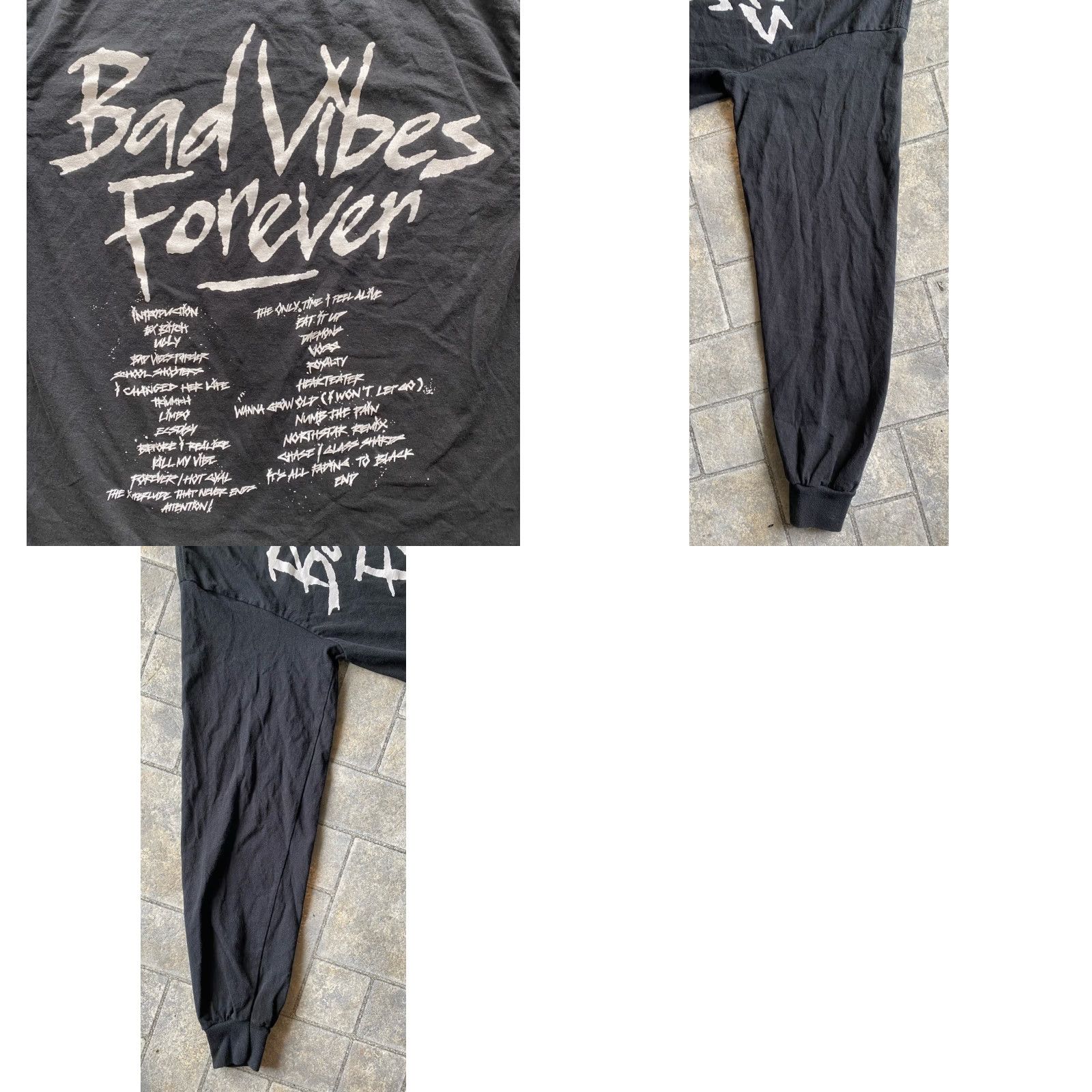 Forever 21 Xxxtentacion Long Sleeve Shirt Black Men Medium Bad Vibes Forever Mens M Regular Size/Color: Black Size US M / EU 48-50 / 2 - 10 Thumbnail