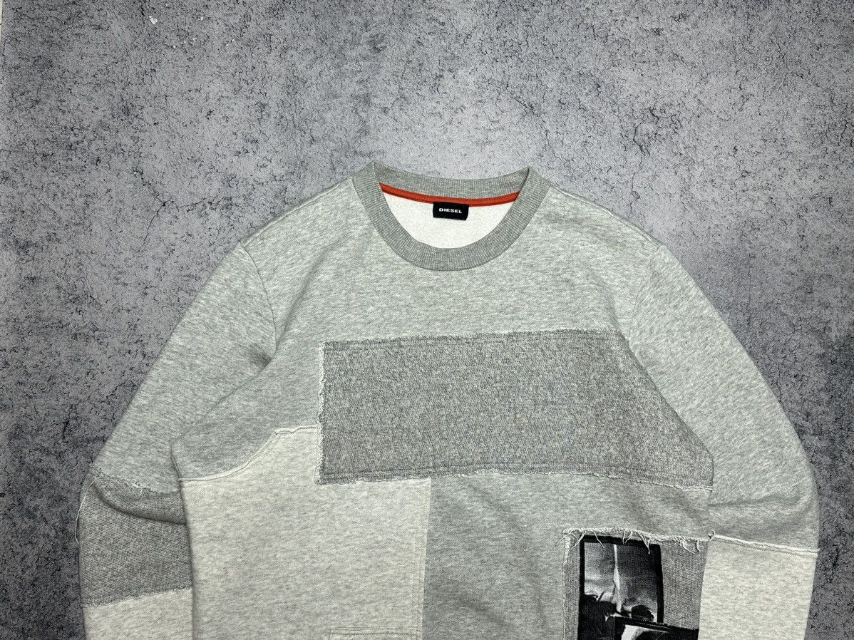 Diesel Rare Diesel Patchwork Sweatshirt Size US M / EU 48-50 / 2 - 2 Thumbnail