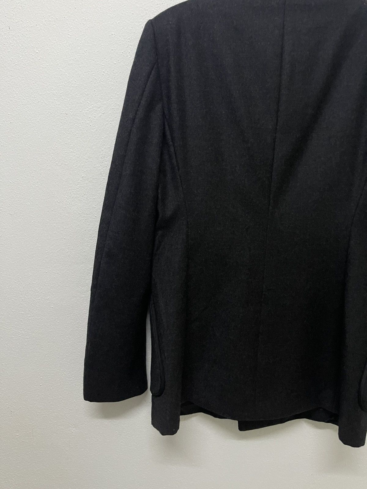 Gianfranco Ferre 1990s GIANFRANCO FERRE DOUBLE BREAST WOOL COAT RAYON LINEN Size US M / EU 48-50 / 2 - 9 Thumbnail