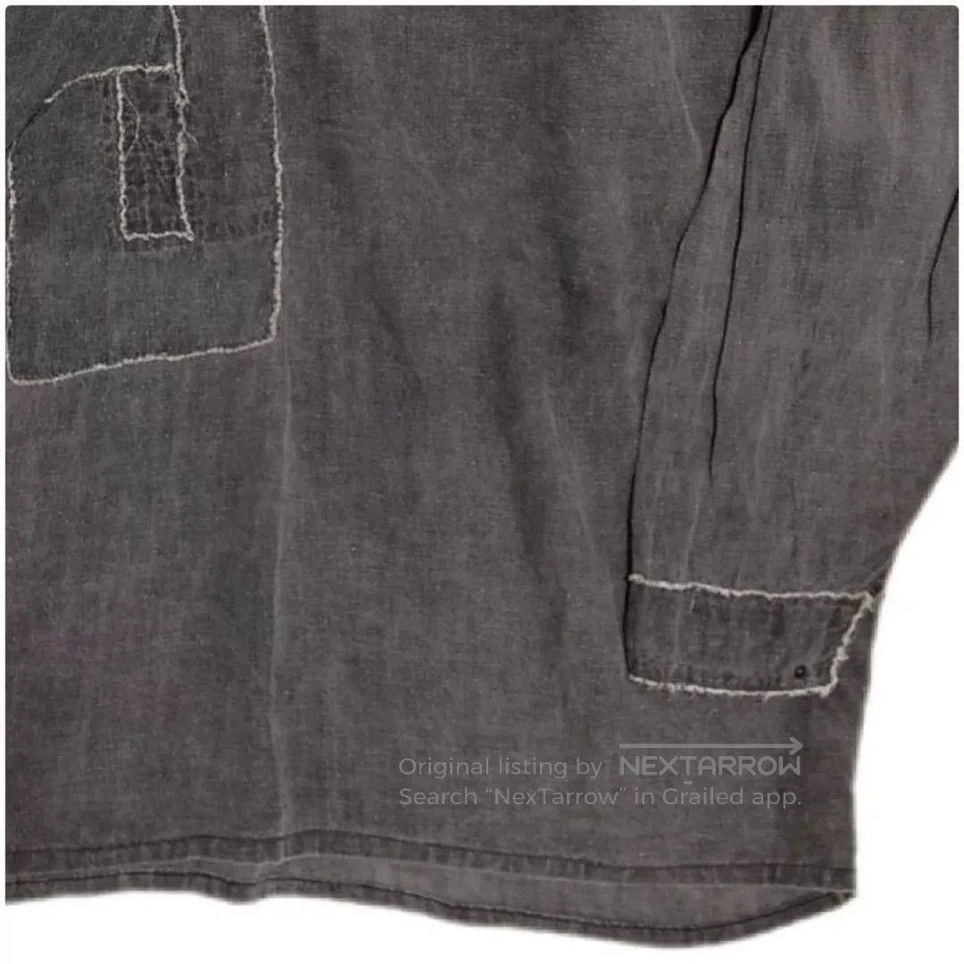 Japanese Brand Japanese Antique Boro Linen Smock Shirt. Size US M / EU 48-50 / 2 - 6 Thumbnail