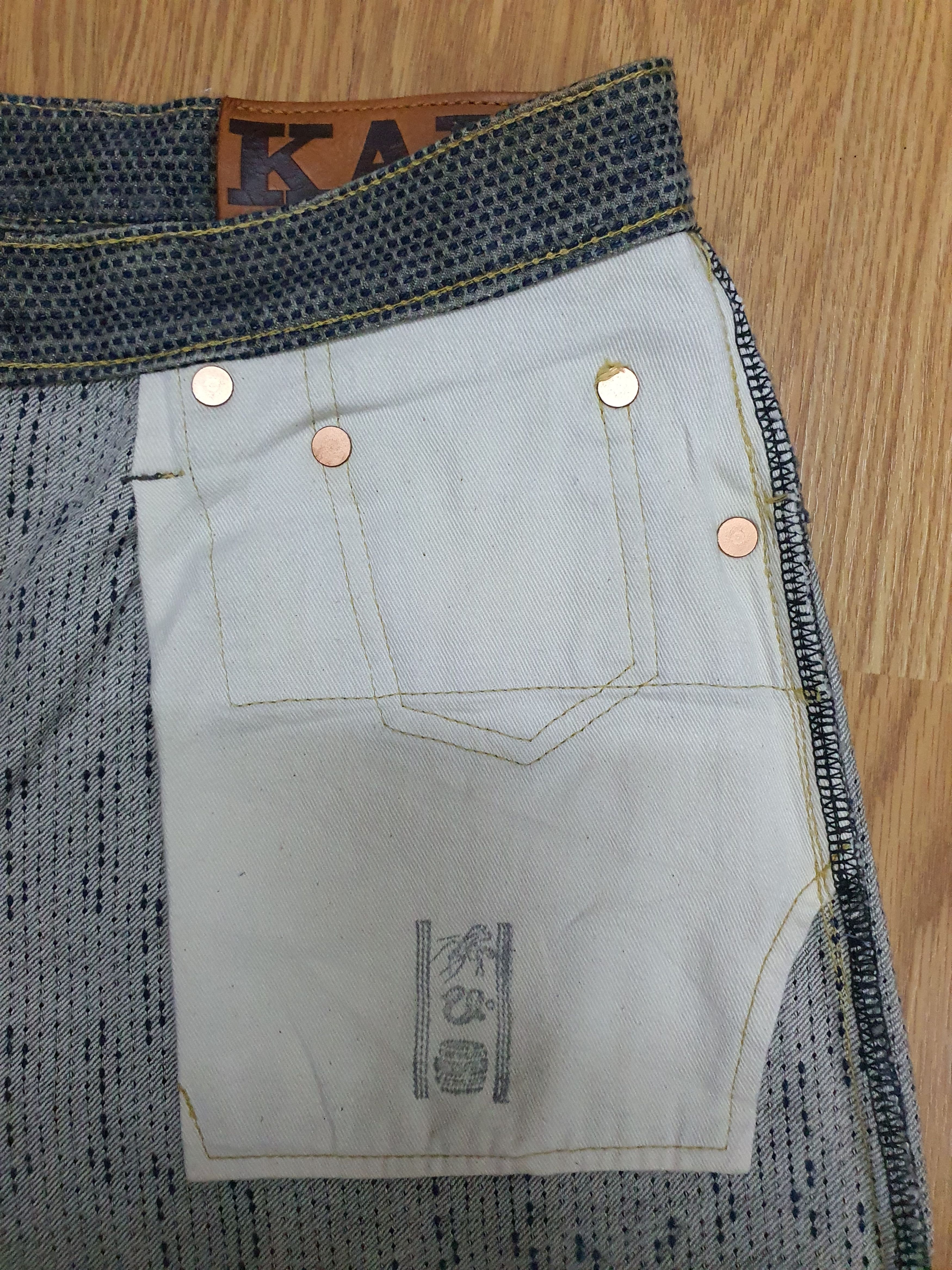 Kapital Waist 31" Kapital Century Denim Monkey Cisco Jeans Sashiko Size US 31 - 13 Thumbnail