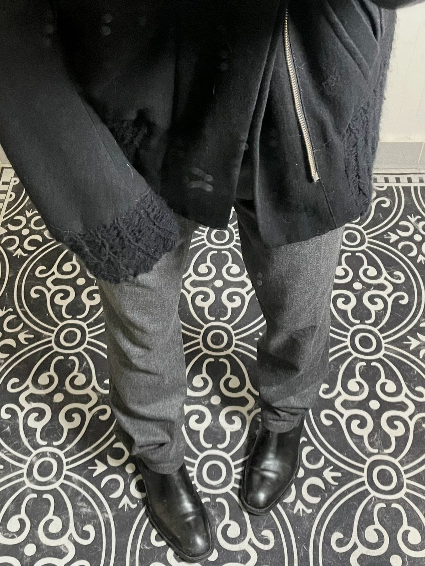 Raf Simons raf simons wool blend trousers in gray Size US 32 / EU 48 - 1 Thumbnail