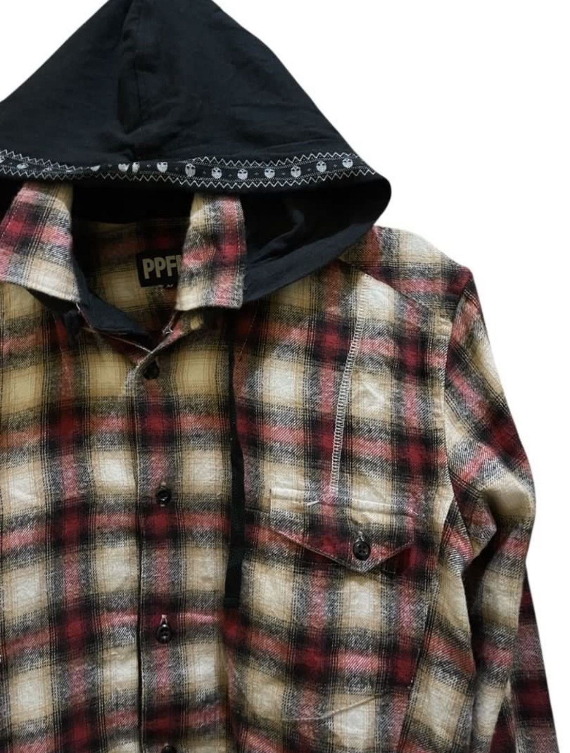 PPFM Ppfm Flannel Hoodie Size US M / EU 48-50 / 2 - 4 Thumbnail