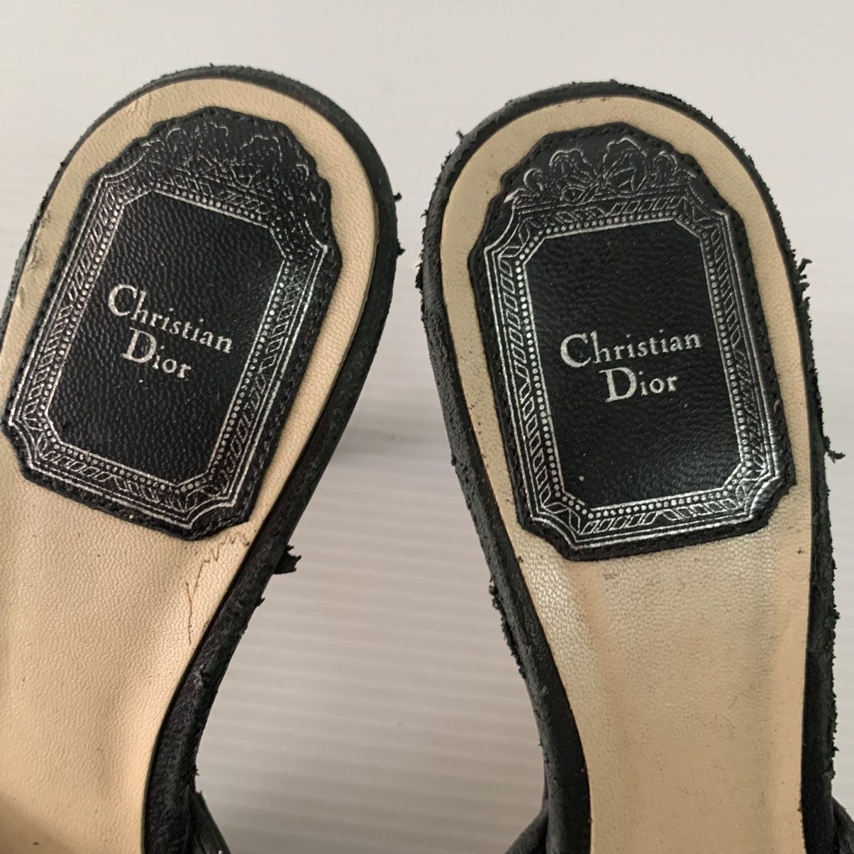 Dior Dior Leather Heels Size US 5.5 / IT 35.5 - 4 Thumbnail