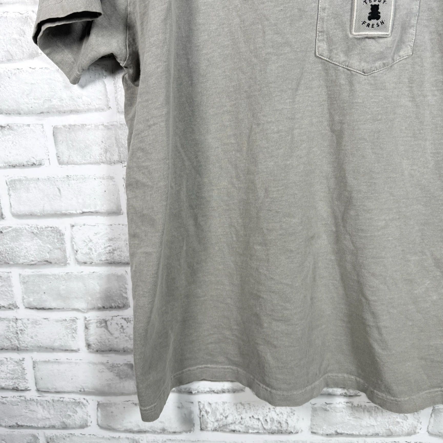 Teddy Fresh VINTAGE Teddy Fresh Shirt Mens Size S Gray Pocket Tee Size US S / EU 44-46 / 1 - 3 Thumbnail