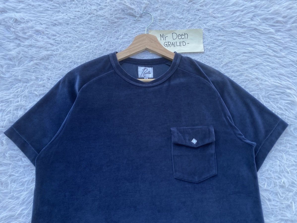 Needles Rare Vintage Needles Velvet Pocket Tshirt Size US M / EU 48-50 / 2 - 6 Thumbnail