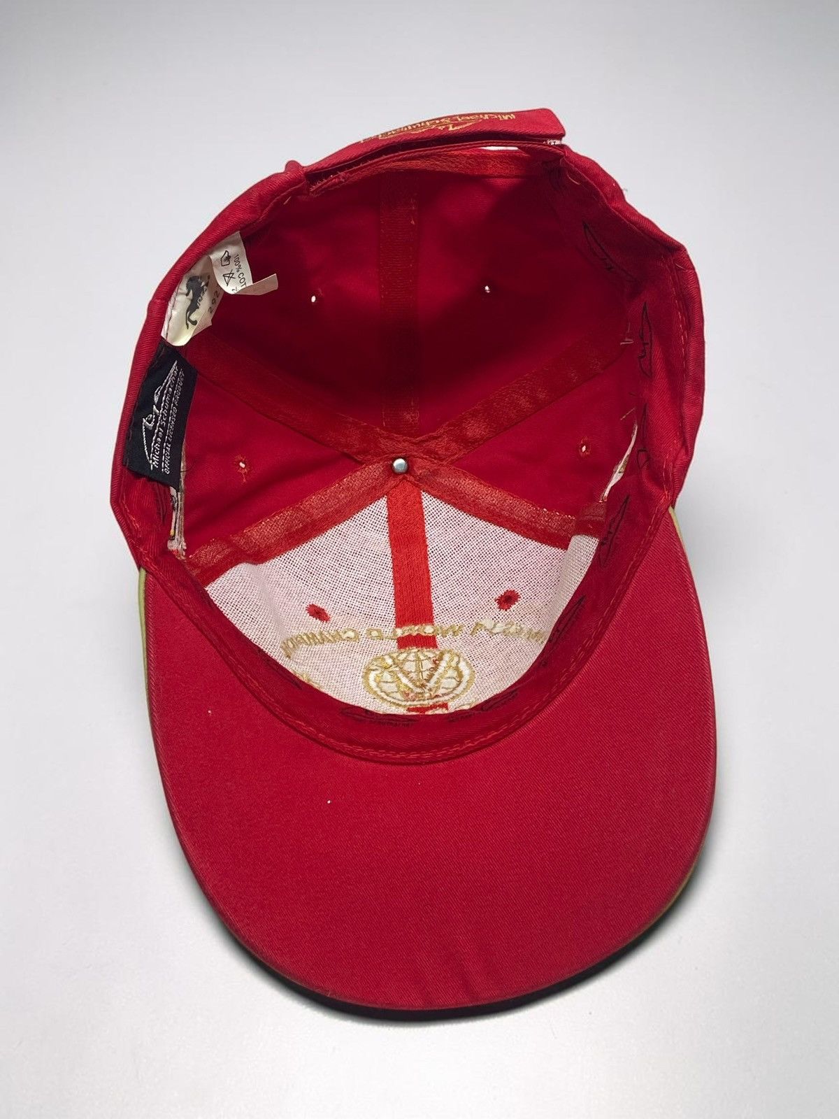 Formula 1 Michael Schumacher World Champion 2002 Ferrari Cap Formula 1 Size ONE SIZE - 11 Thumbnail