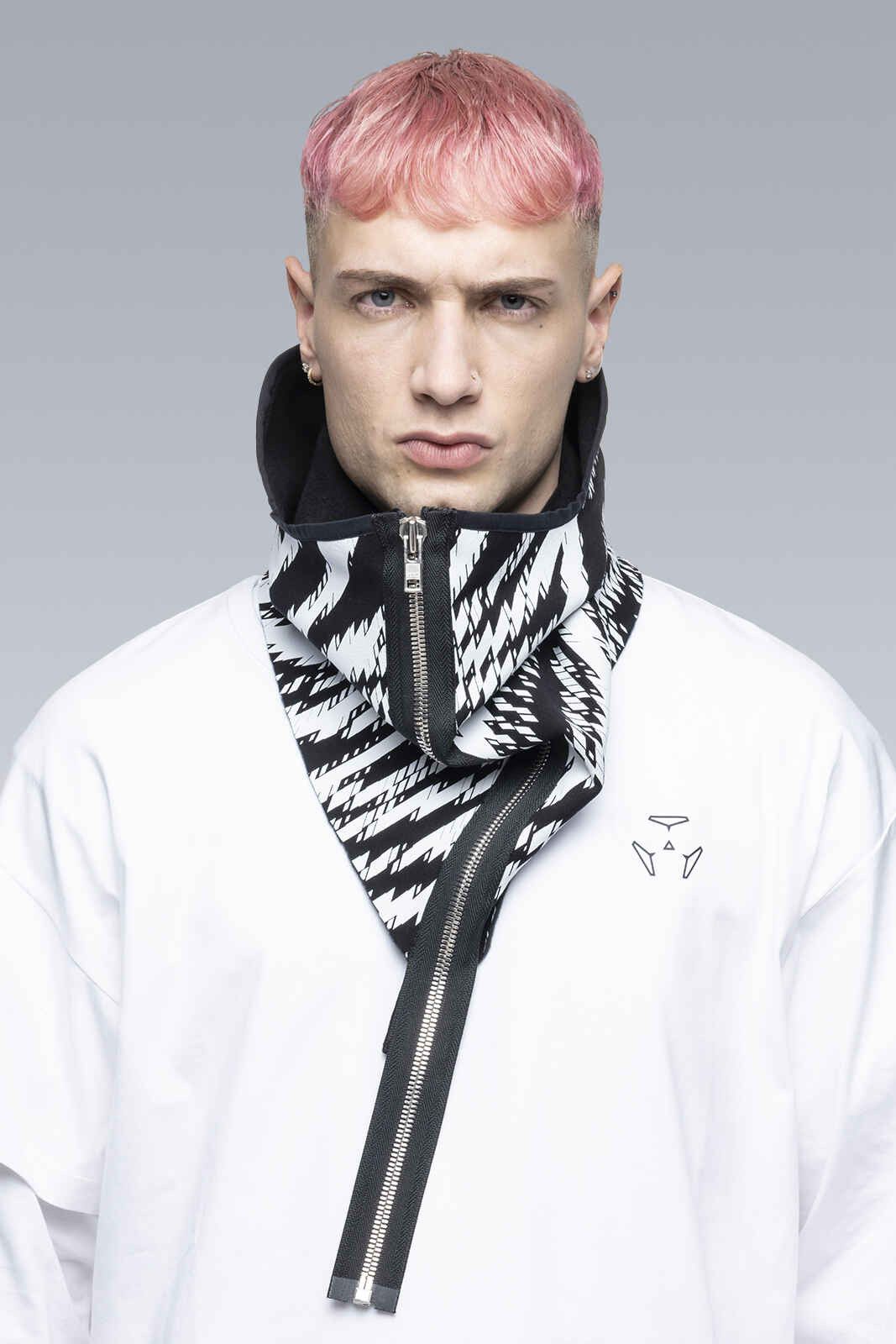 image of Acronym Ng4-Ps Neck Gaiter in Zebra, Men's