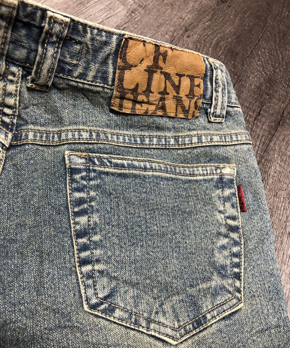Designer × Japanese Brand × Vintage CF LINE FLARED BOOTCUT JEANS COMPANY Size 29" - 23 Thumbnail