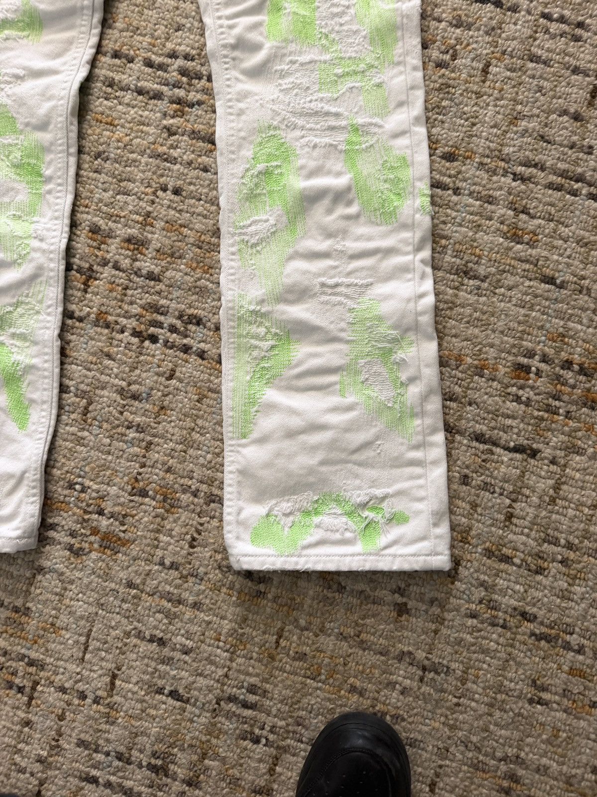 Endless Endless Denim white/green Size US 28 / EU 44 - 9 Thumbnail