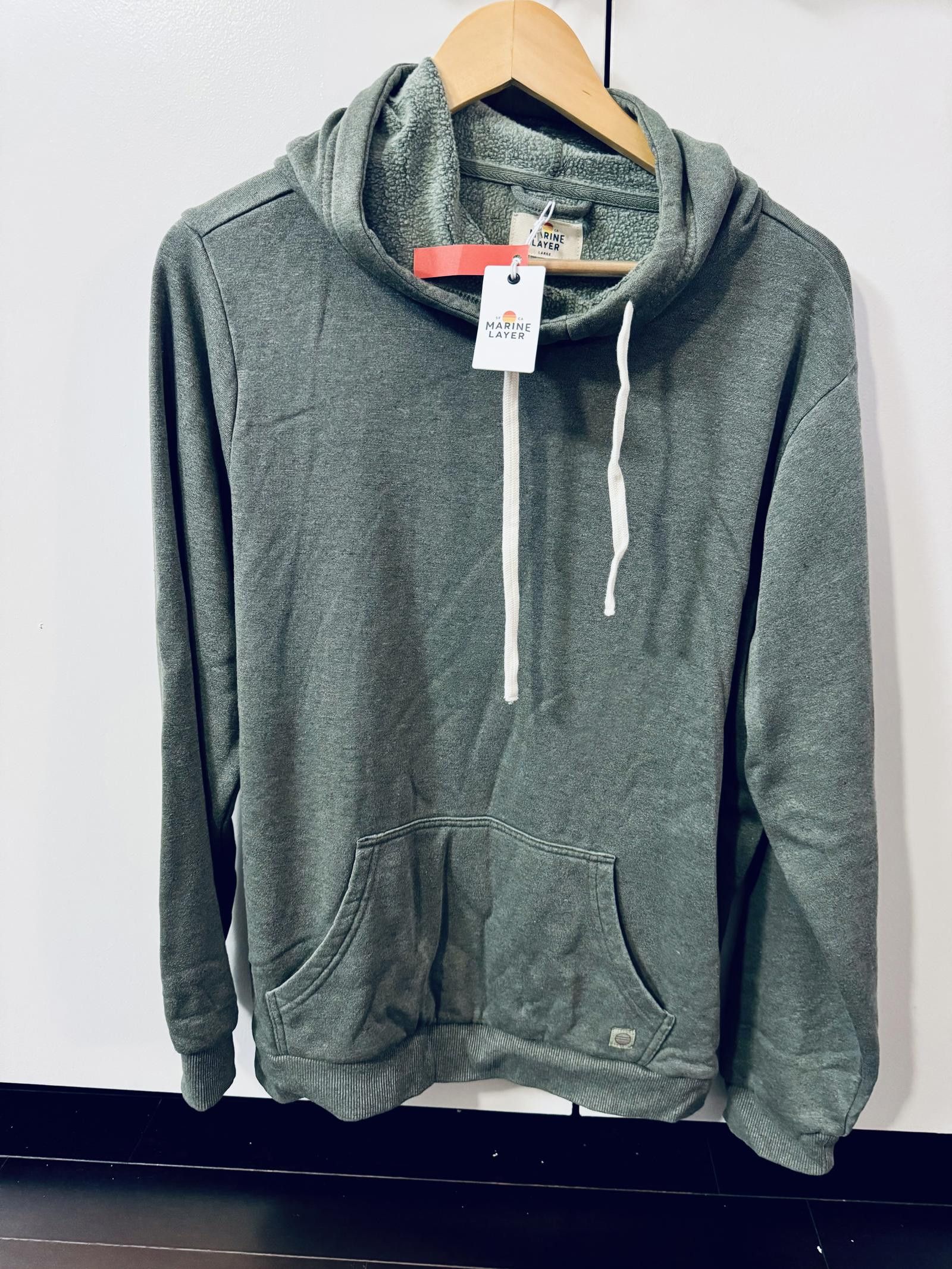 Marine Layer Cowlneck Pullover Hoodie by Marine Layer Size US L / EU 52-54 / 3 - 1 Thumbnail