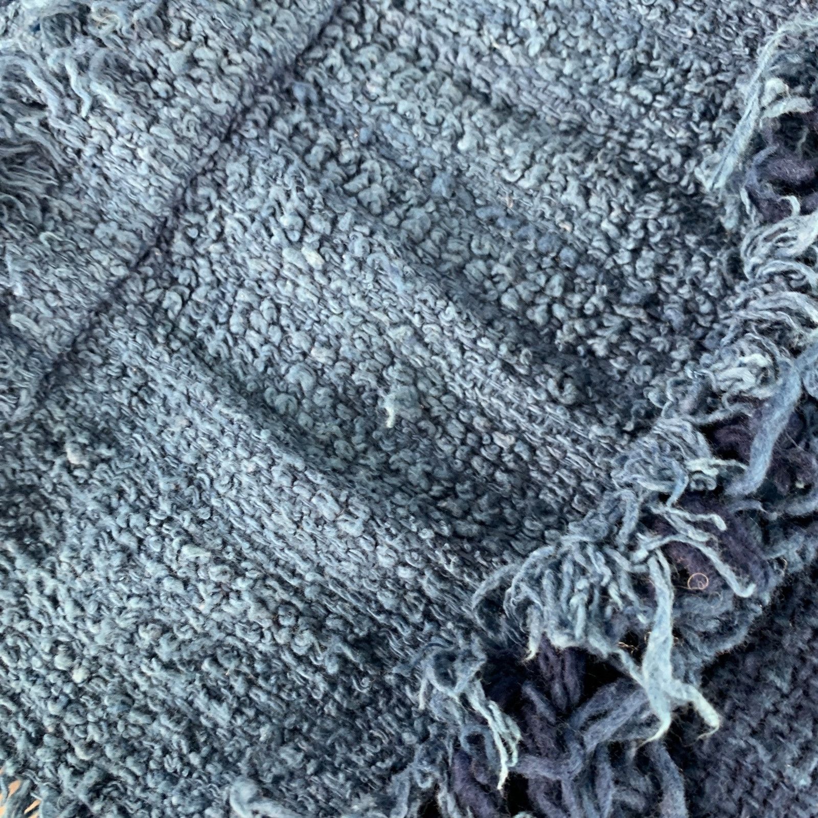 Other MIMBRES Blue Woven Cotton Scarf Shawl Size ONE SIZE - 7 Thumbnail