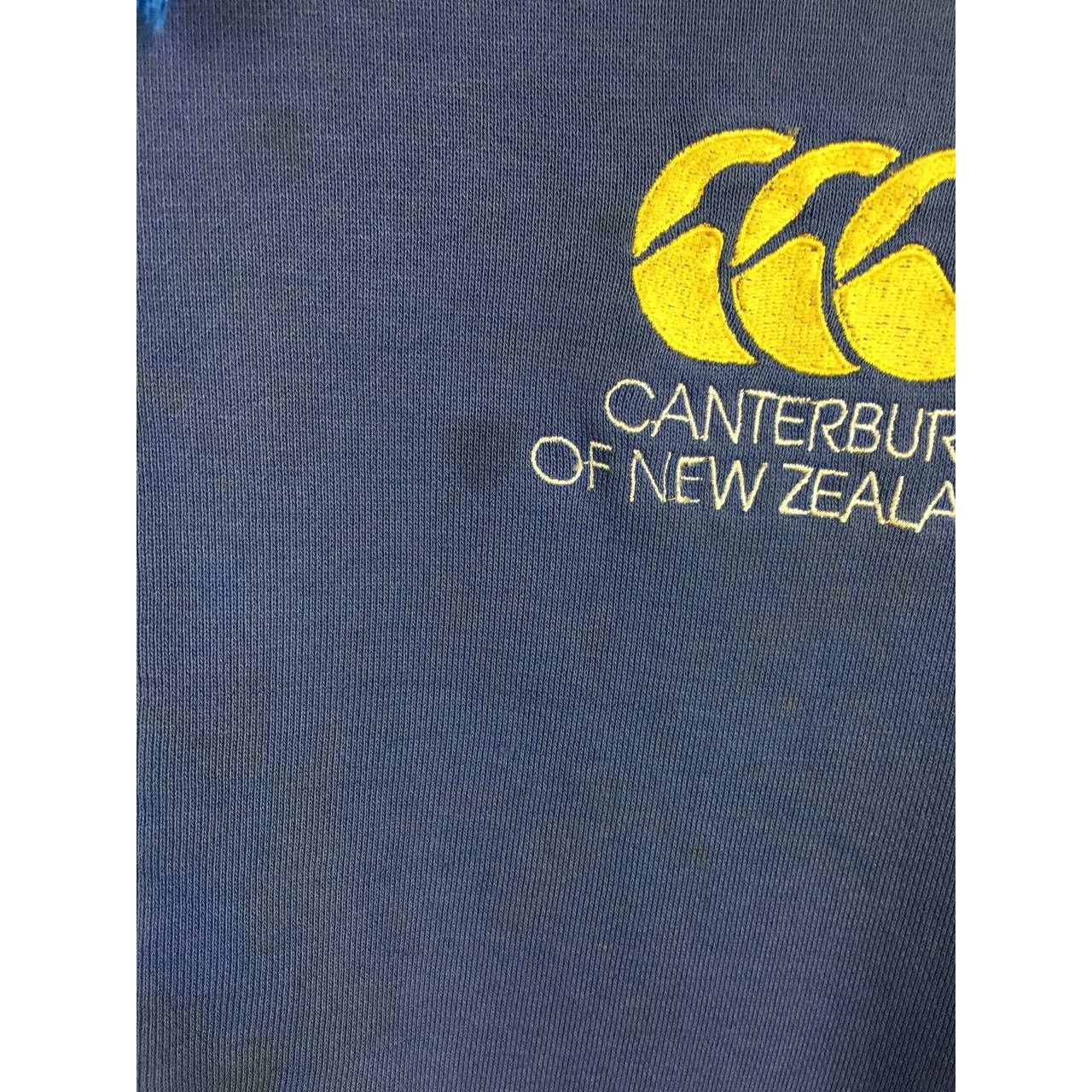 Canterbury of New Zealand × Vintage Vtg Canterbury of New Zealand Sherpa Lining Rugby Hoodie Size US L / EU 52-54 / 3 - 6 Thumbnail