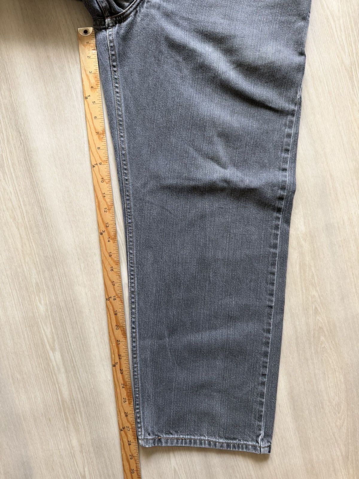 Levi's Vintage Y2K Levis Silvertab Faded Black Baggy Denim Sz 34 Size US 34 / EU 50 - 8 Thumbnail