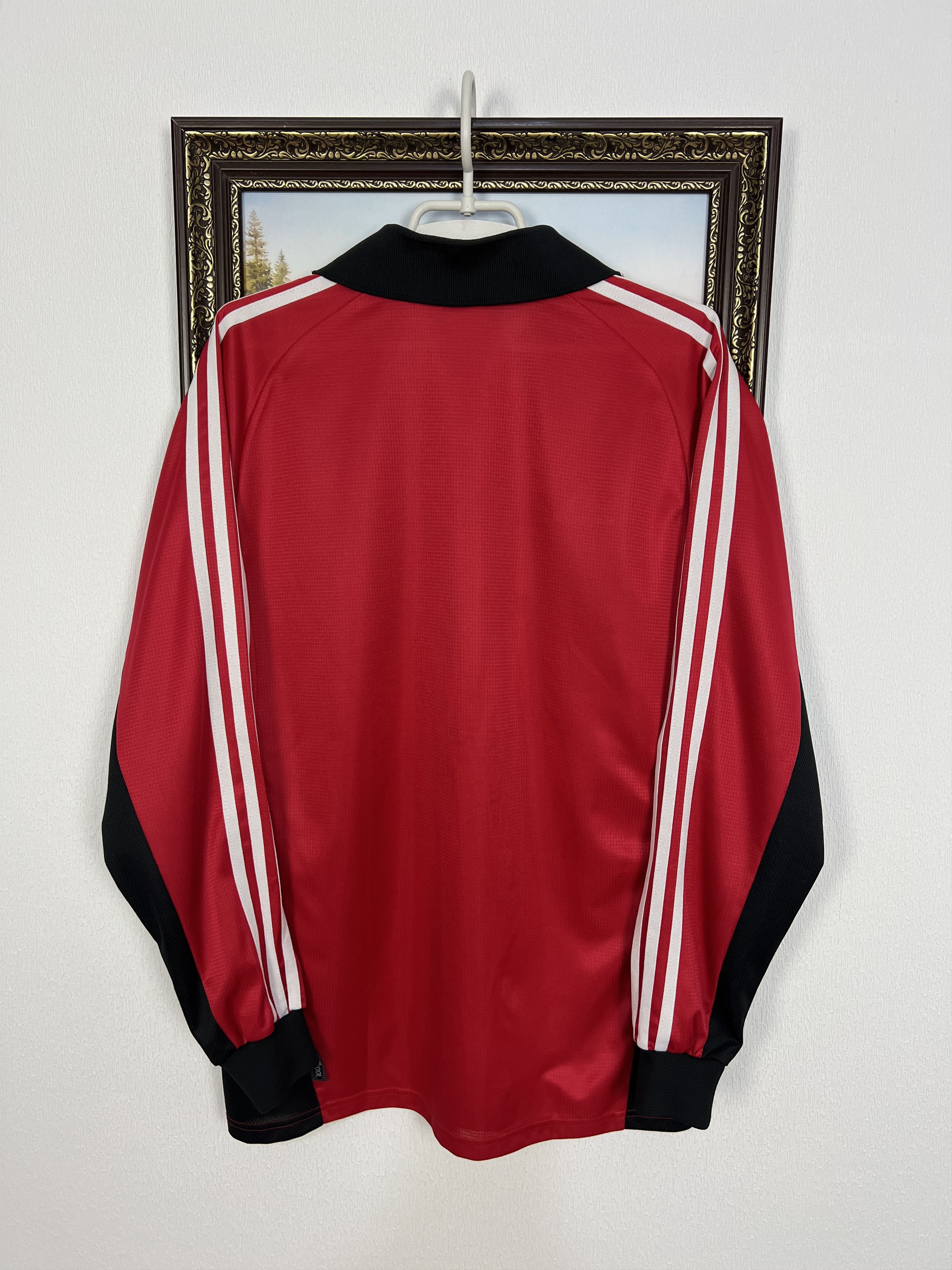 Adidas Vintage Football Template Shirt Soccer Long Sleeve Jersey Size US M / EU 48-50 / 2 - 8 Thumbnail