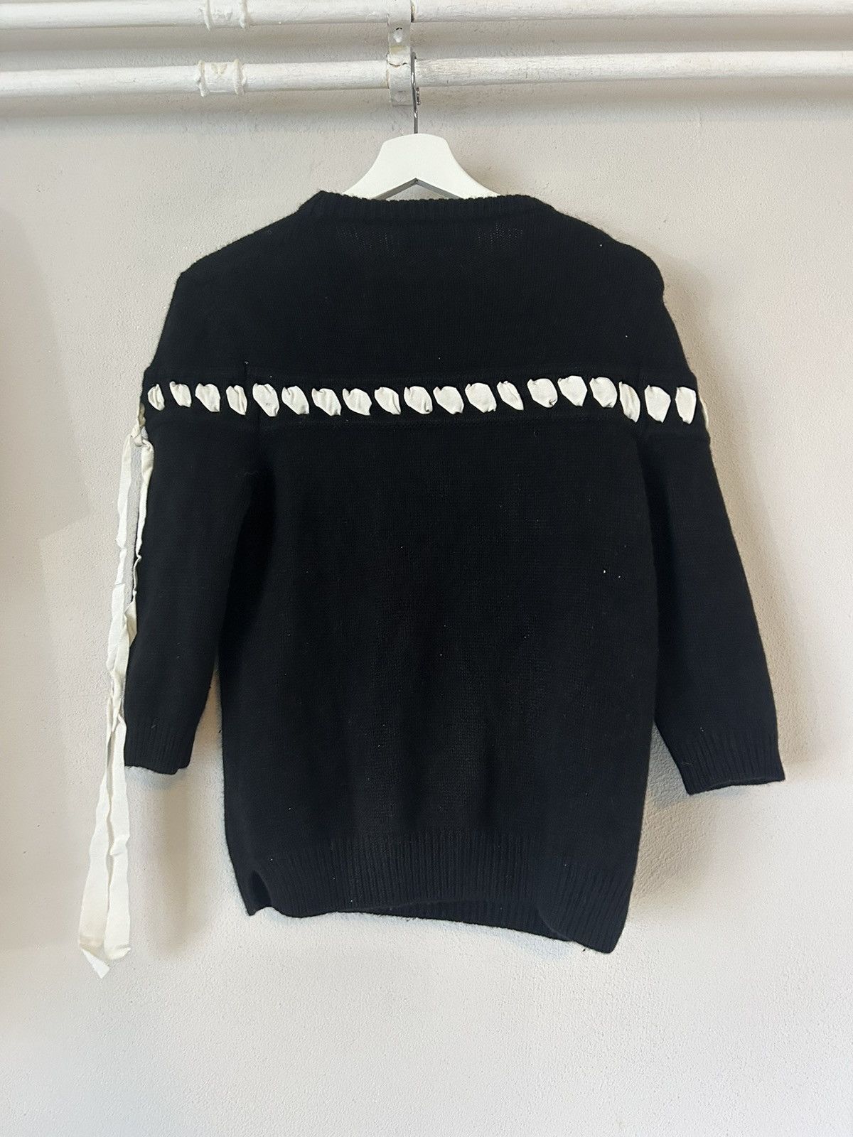 Fendi Fendi Cashmere Knit Sweater with Silk Accents Size M / US 6-8 / IT 42-44 - 6 Thumbnail