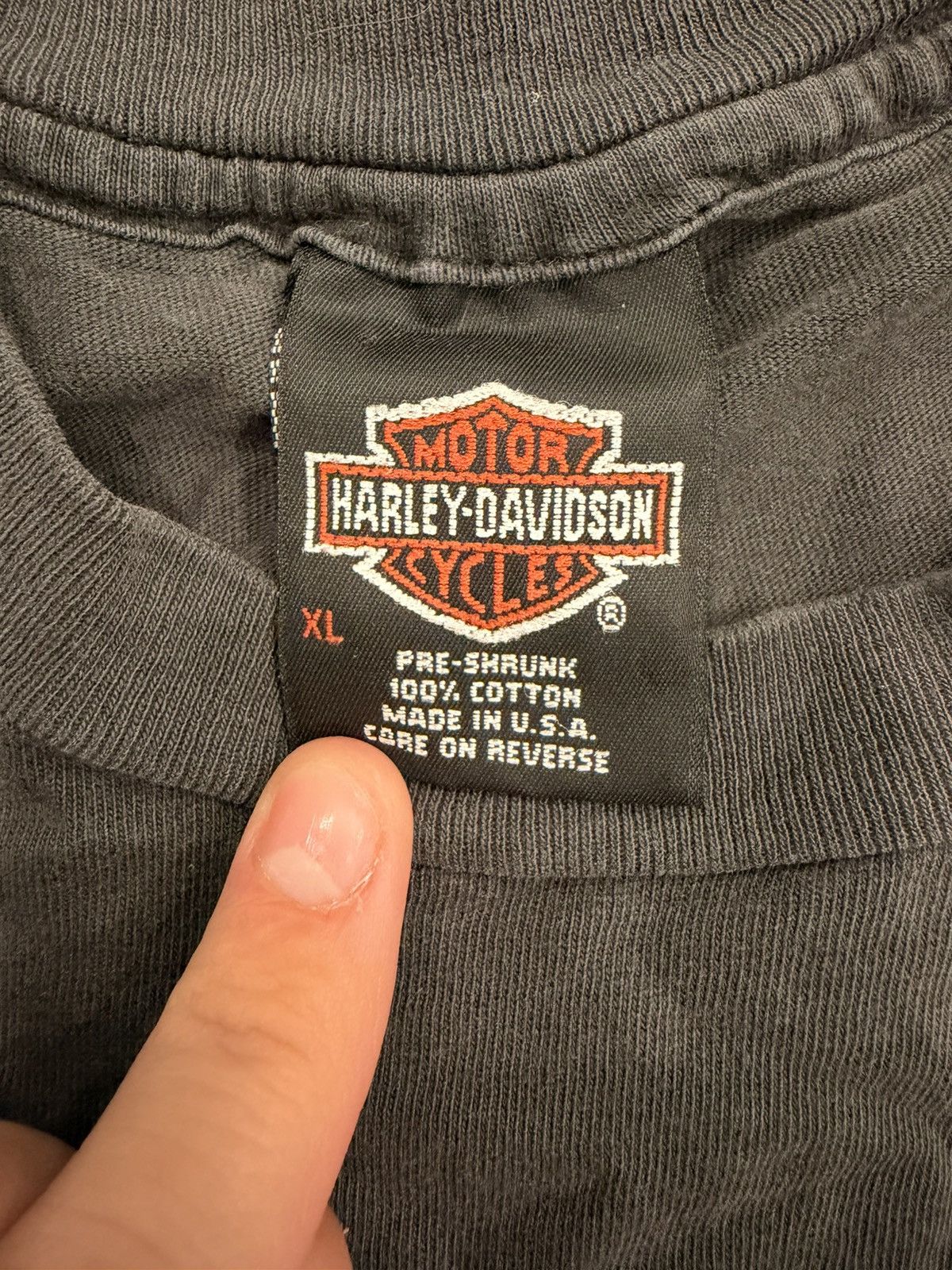 Harley Davidson Harley Davidson Vintage Las Vegas Tee Size US L / EU 52-54 / 3 - 3 Thumbnail