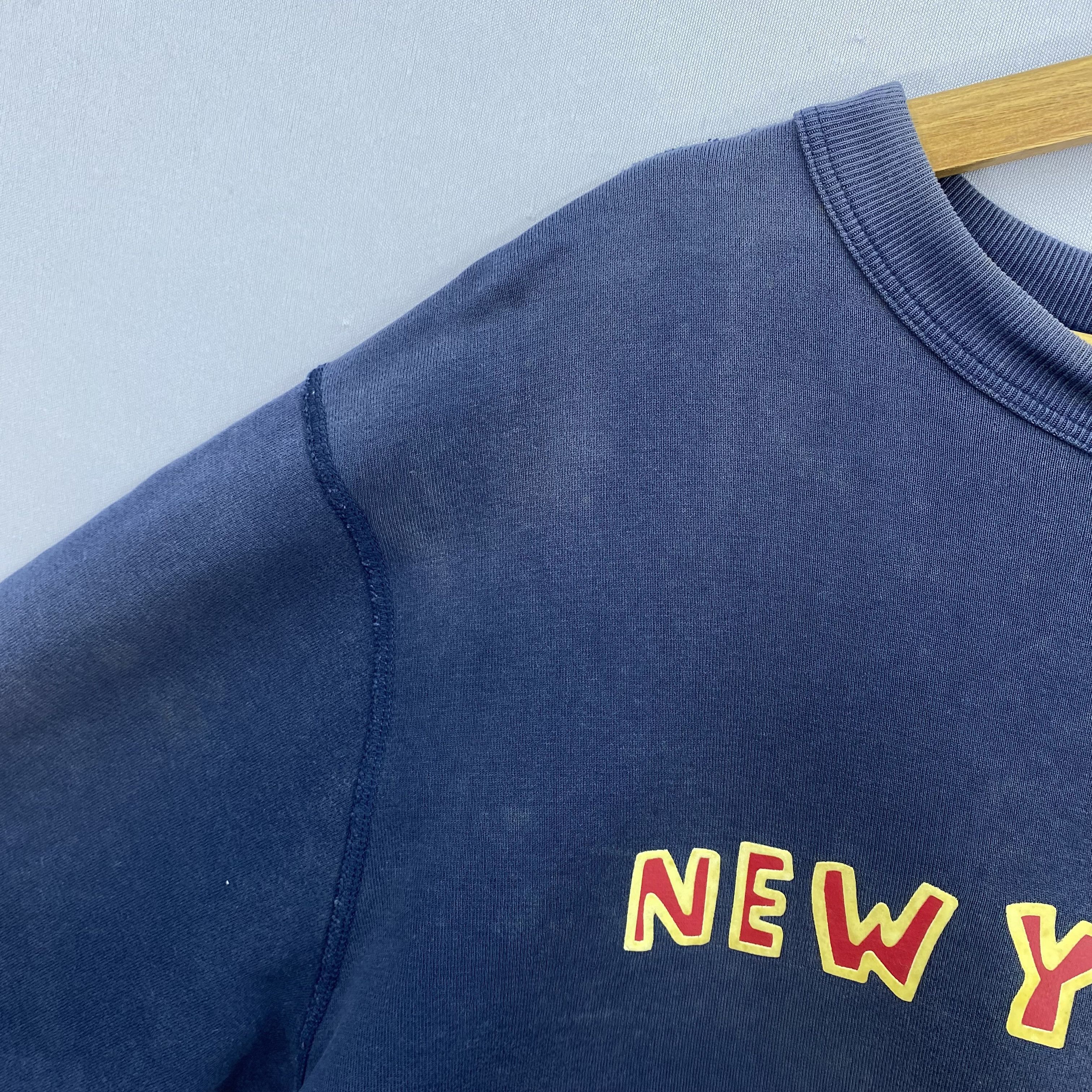 Keith Haring Vintage Faded Keith Haring Sweater New York 85 Sweatshirt Size US XL / EU 56 / 4 - 7 Thumbnail