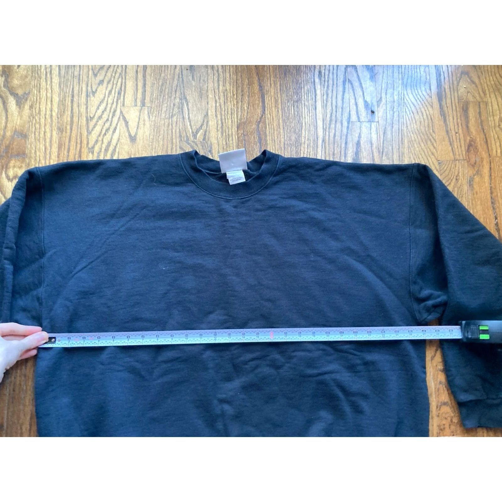 Hanes VINTAGE Hanes Sweatshirt Mens 2XL Black Heavyweight Crewneck 90s Size US XXL / EU 58 / 5 - 6 Thumbnail