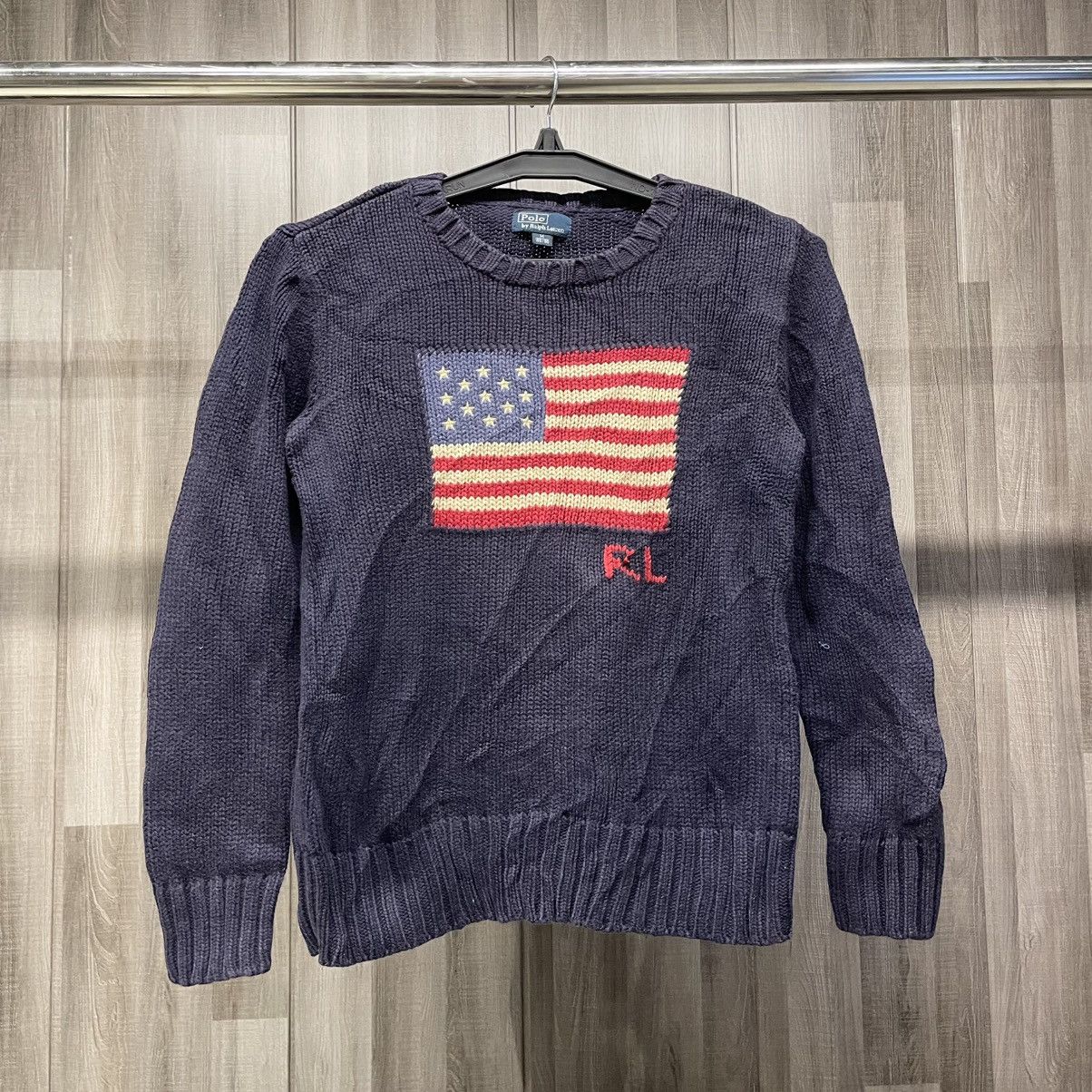 Polo Ralph Lauren Polo Ralph Lauren American Flag Sweater Size US M / EU 48-50 / 2 - 1 Thumbnail
