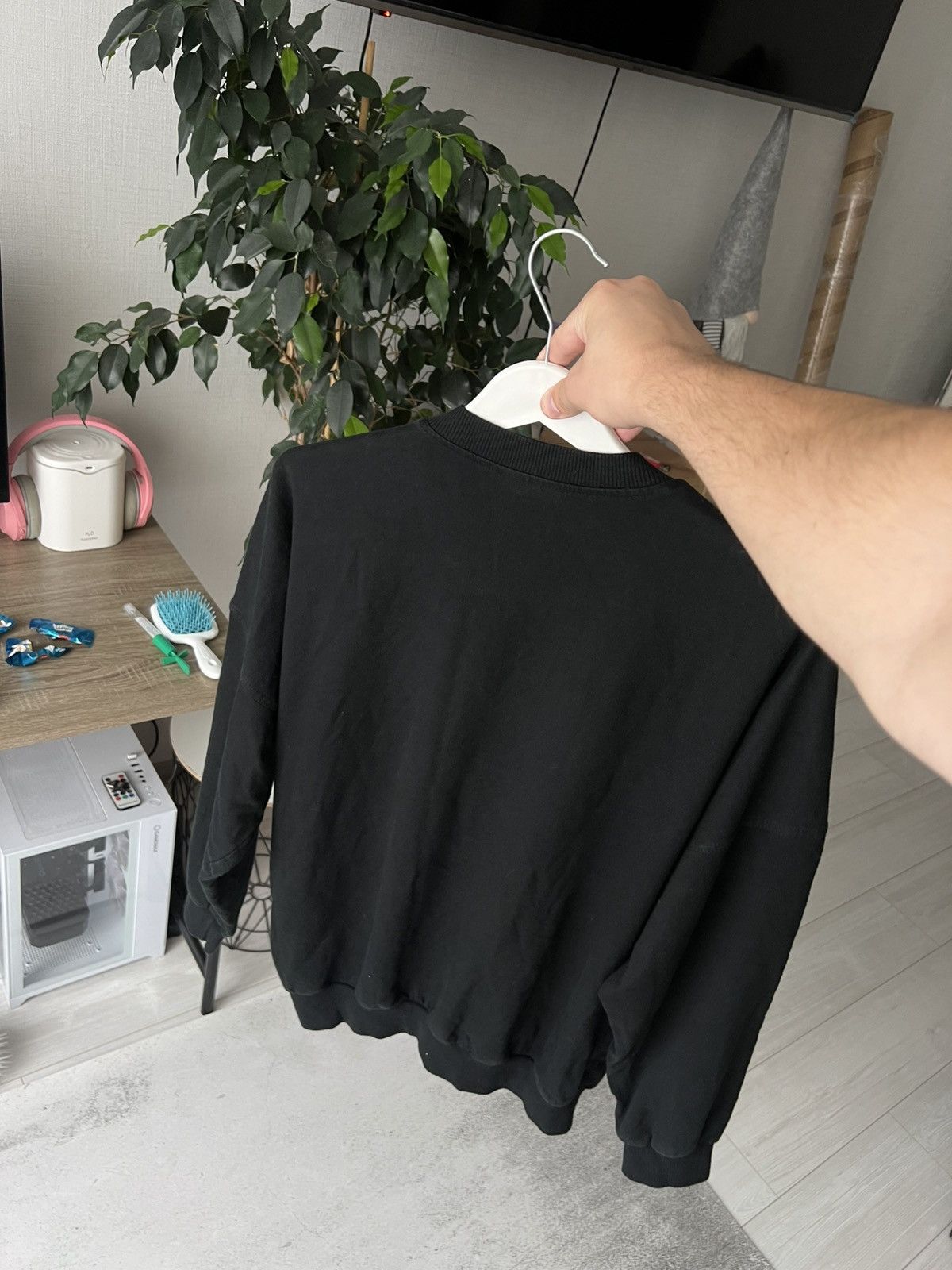 Lacoste 🐊 Y2K Lacoste Vintage Sweatshirt 🇫🇷 Made In France Black XL Size US XL / EU 56 / 4 - 10 Thumbnail