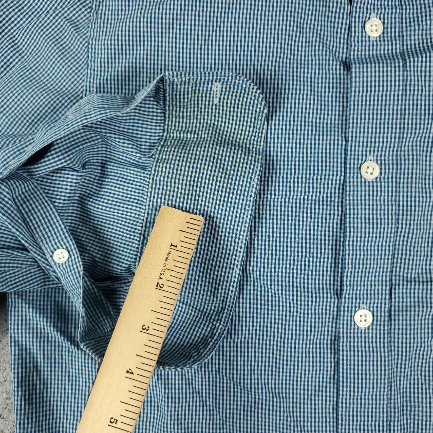 Original Penguin Original Penguin Shirt Mens Small Blue Long Sleeve Button-Up Cotton Collared Classic Preppy Size US S / EU 44-46 / 1 - 3 Thumbnail