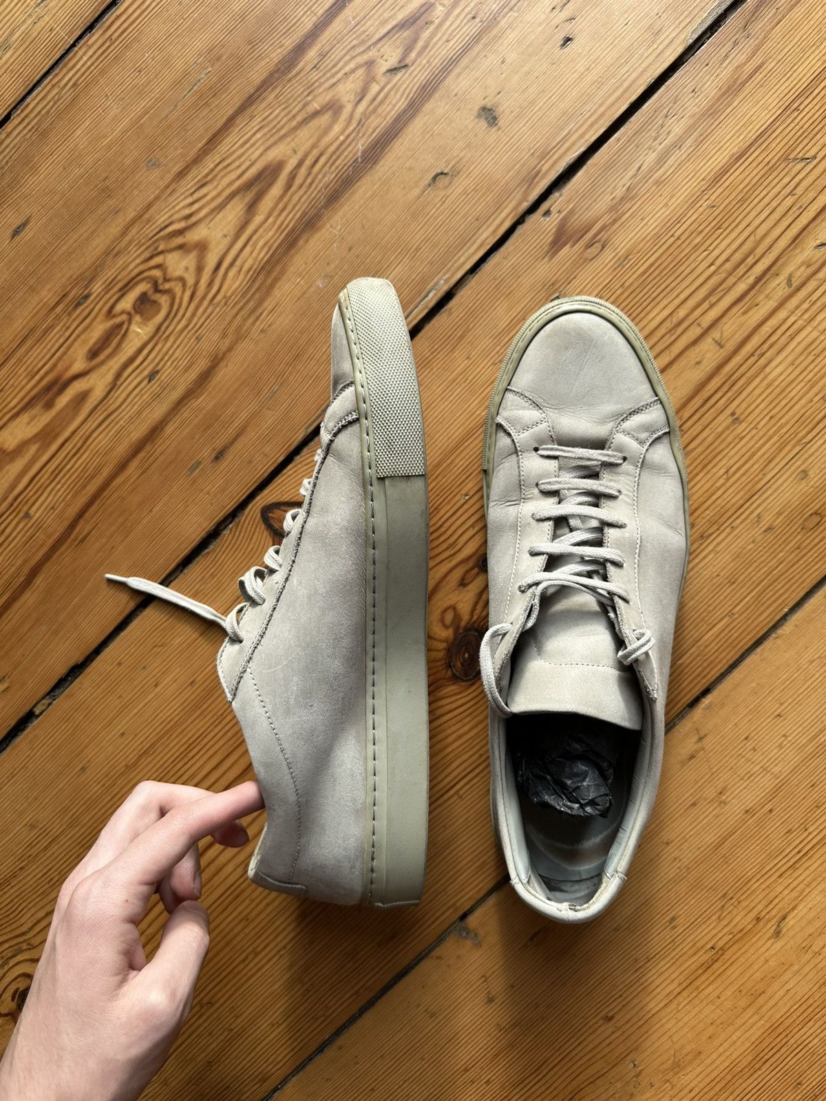 Common Projects COMMON PROJECTS Achilles Low White Size US 12 / EU 45 - 5 Thumbnail