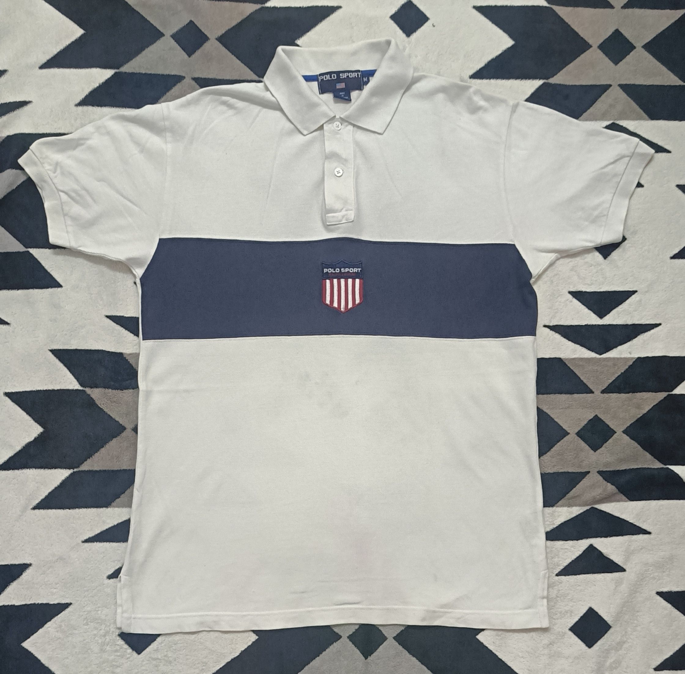 Polo Ralph Lauren 🔥🔥Rare Vintage Polo RL K-Swiss Polo Tee Size US L / EU 52-54 / 3 - 2 Thumbnail