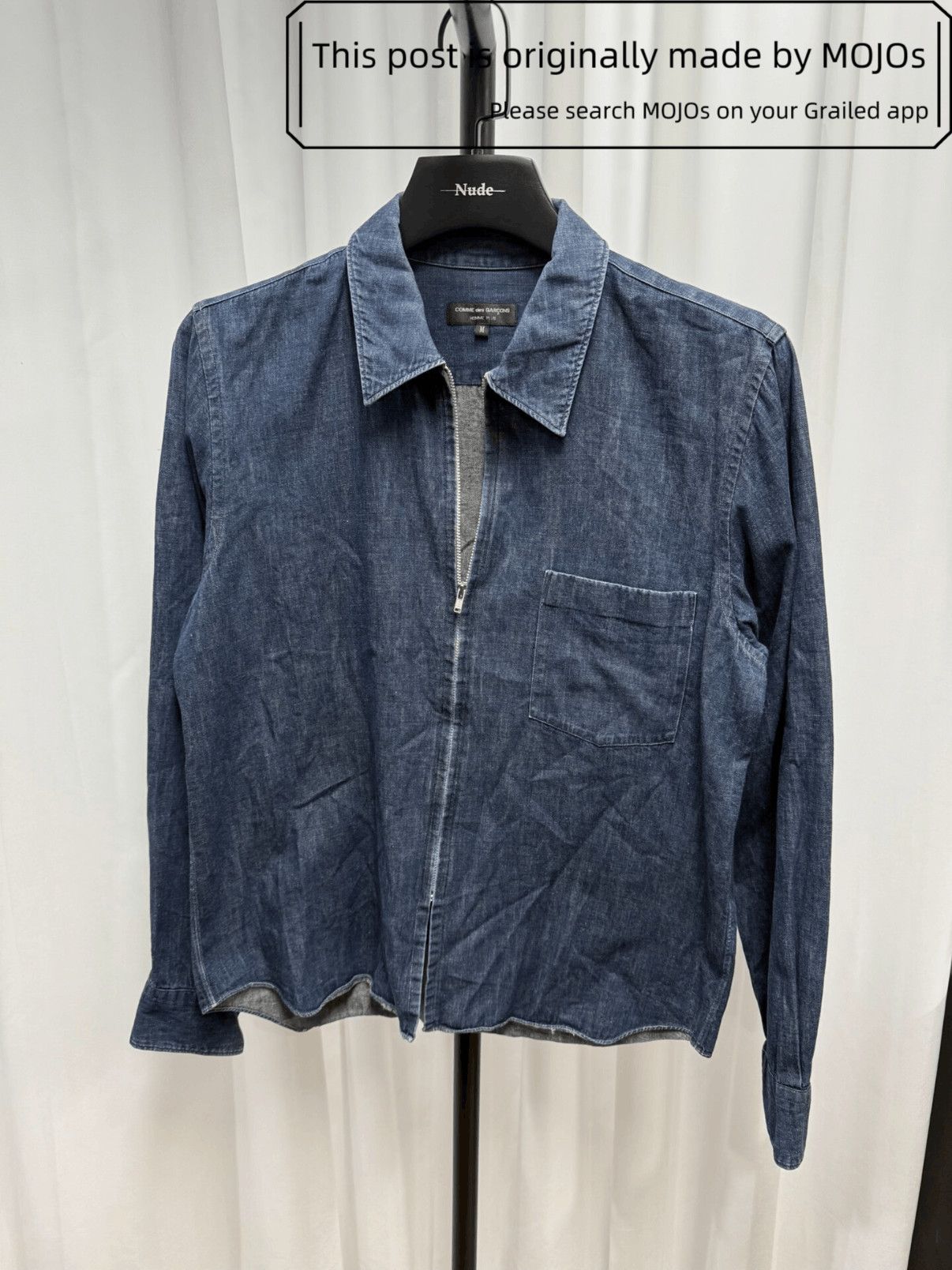 Comme des Garcons Homme Comme Des Garcons Homme One Pocket Jacket mojos1713 Size US M / EU 48-50 / 2 - 1 Thumbnail