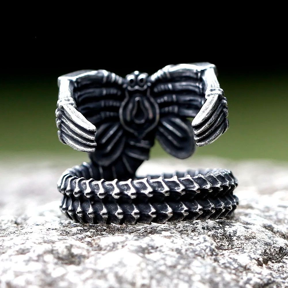 Jewelry Alien Ring Streetwear Jewelry Fashion Gift Size ONE SIZE - 6 Thumbnail