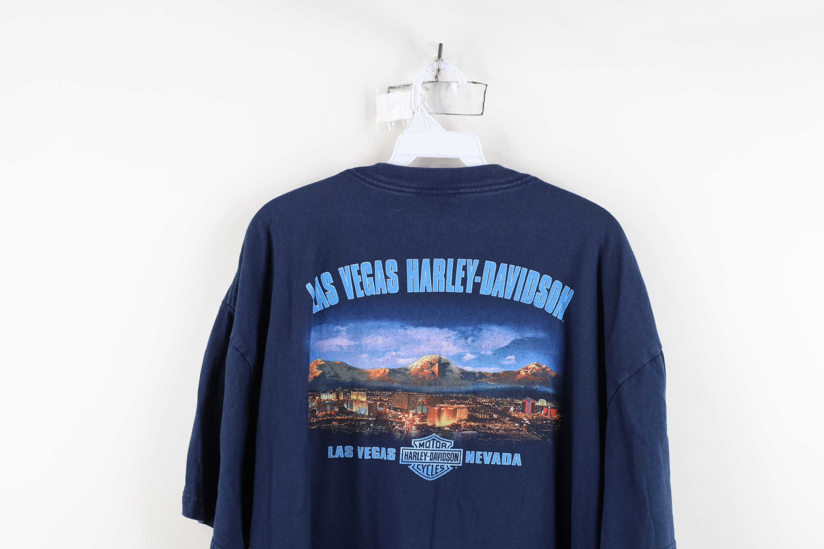 Harley Davidson Vintage Y2K Harley Davidson Eagle Short Sleeve T-Shirt Size US XXL / EU 58 / 5 - 13 Thumbnail