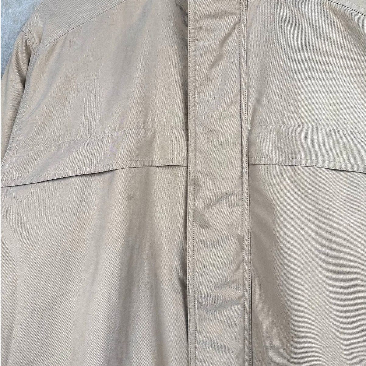 L.L. Bean × Vintage Vintage 90s LL Bean Long-Line Khaki Parka Coat L Tall Size US L / EU 52-54 / 3 - 8 Thumbnail