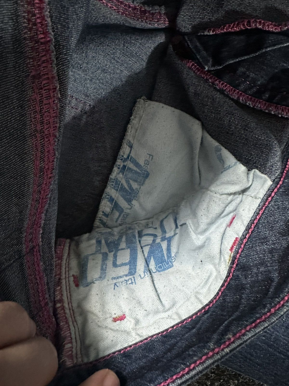 Japanese Brand × Miss Sixty × Vintage 🚨Vintage Y2K Miss Sixty Flared Pants Streetwear 90s Size 31" - 10 Thumbnail