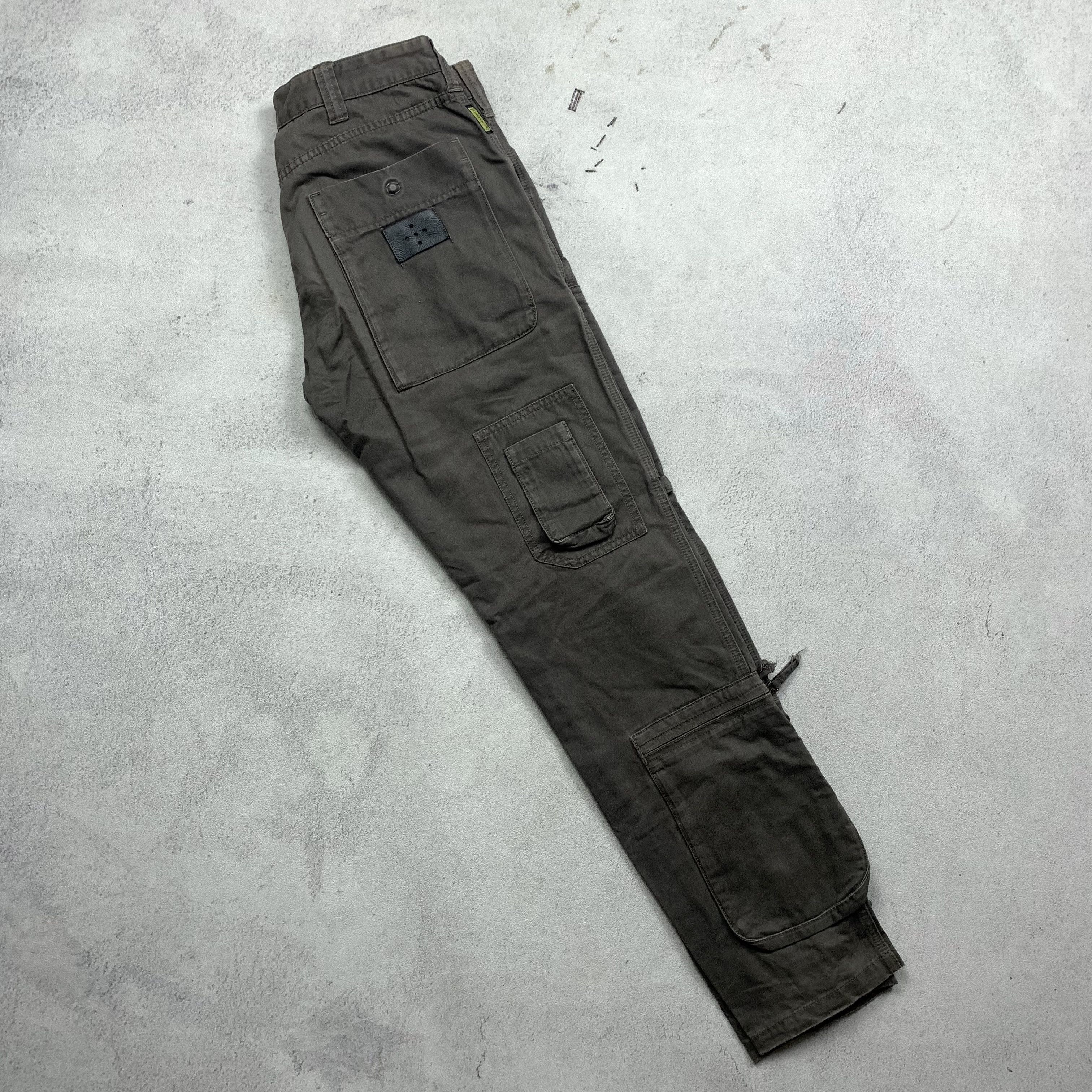 Armani Armani Jeans Multi Pocket Pants Cargo Biker Size US 32 / EU 48 - 9 Thumbnail
