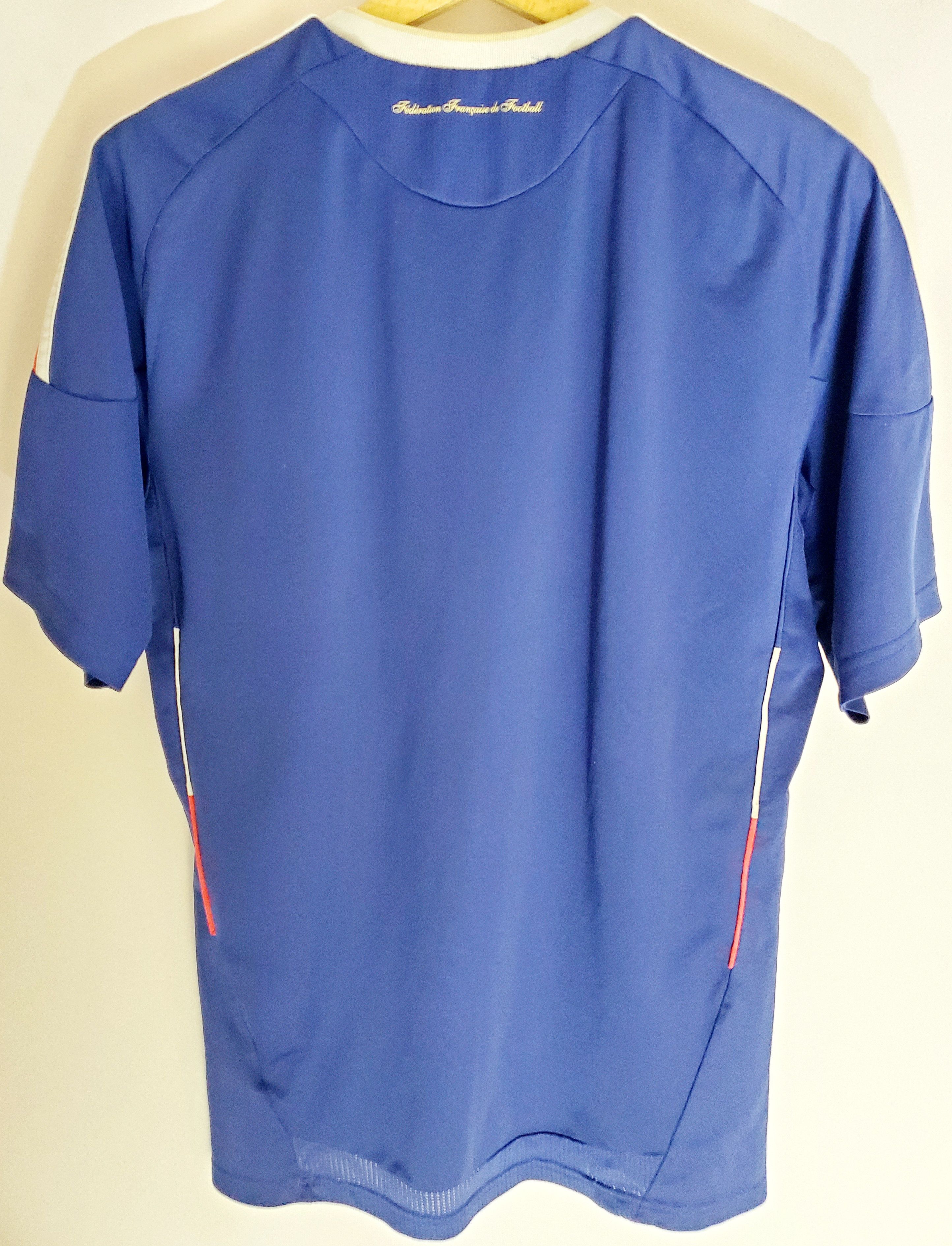 Adidas × Vintage Vintage FRANCE Adidas 2009 2010 HOME soccer jersey M Size US M / EU 48-50 / 2 - 6 Thumbnail